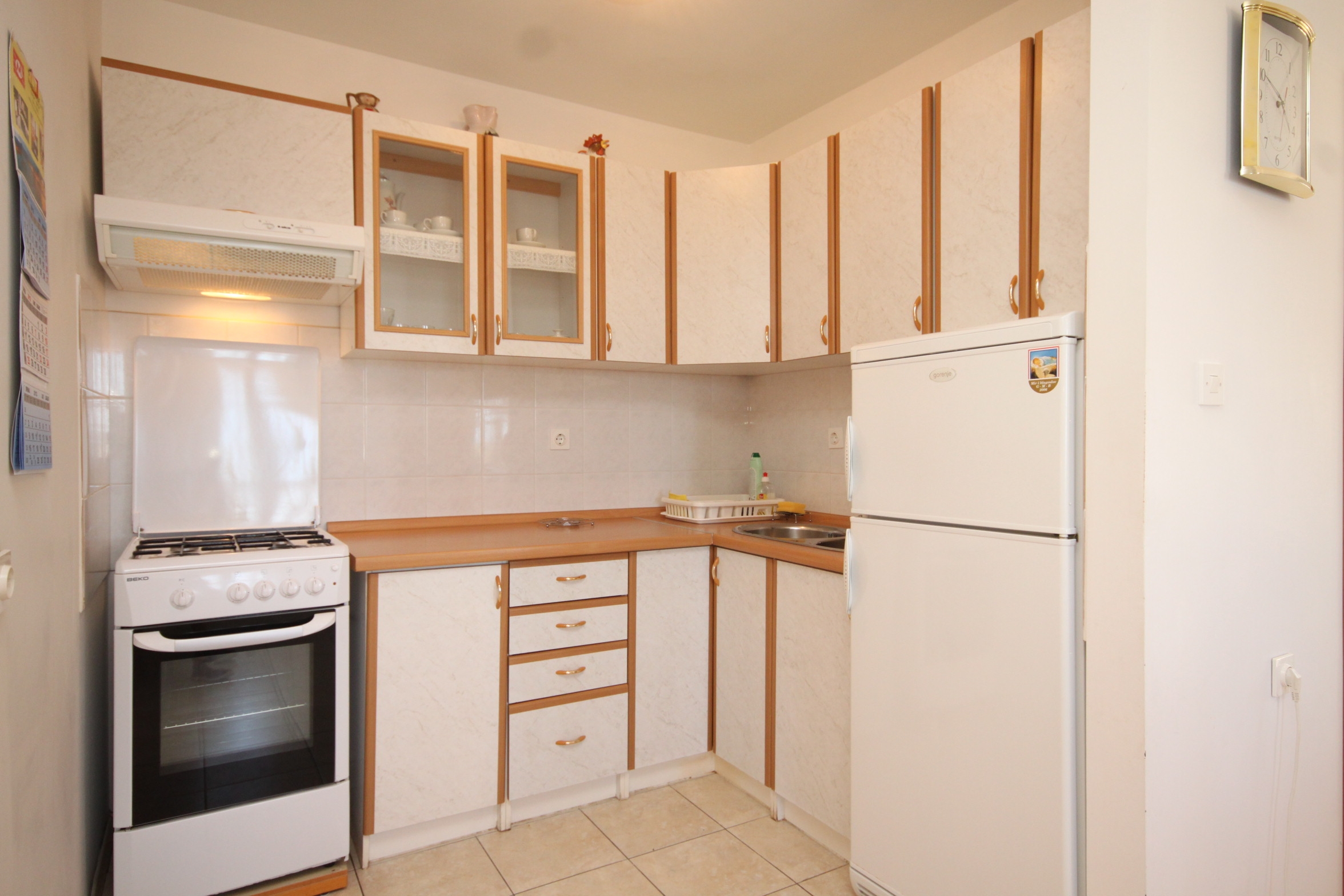Two bedroom apartment with terrace and sea view Susak, Lošinj  A-e