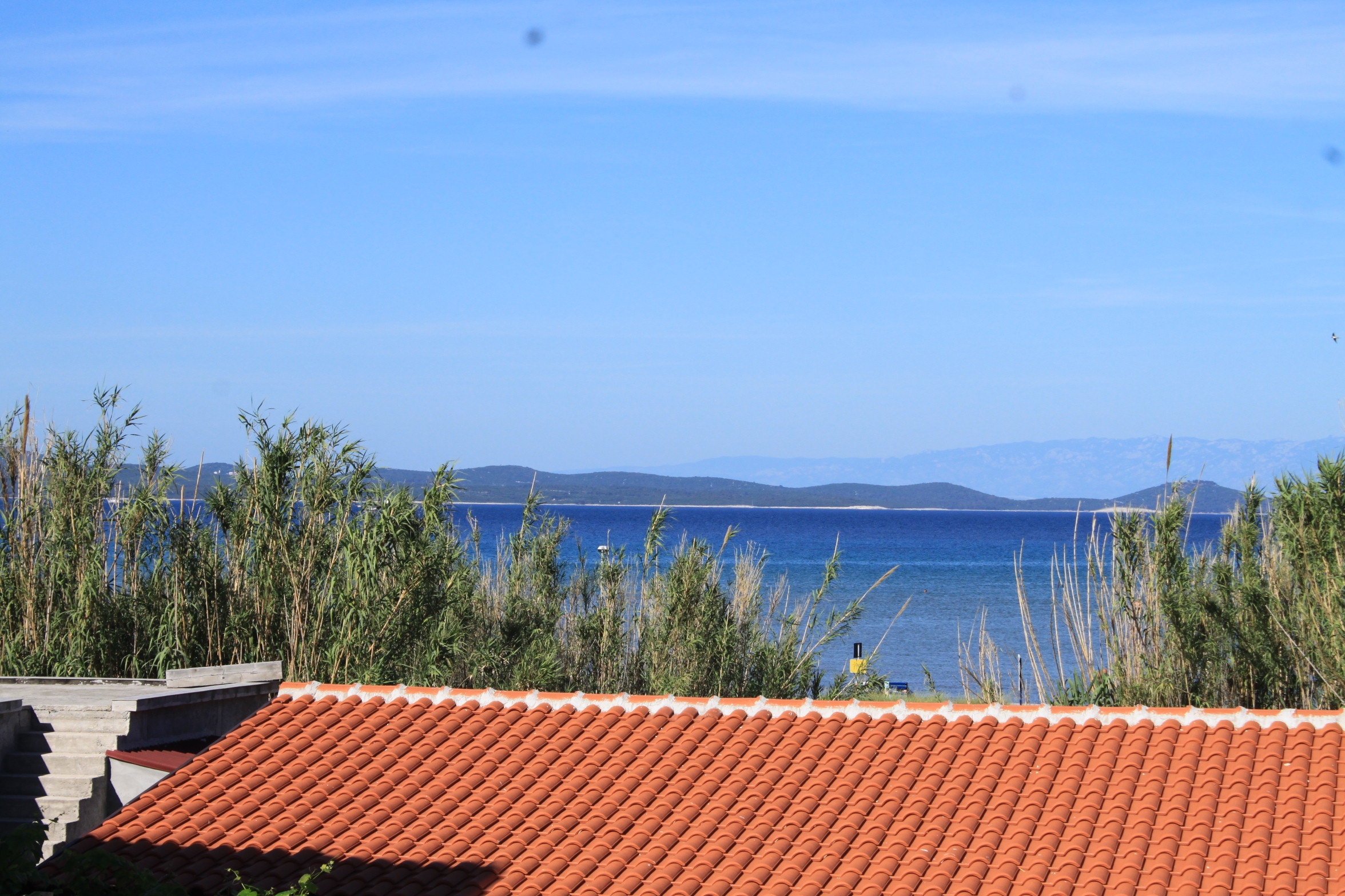 Two bedroom apartment with terrace and sea view Susak, Lošinj  A-e