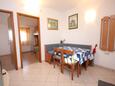 Dining room Ilovik, Dining room in the apartment, (pet friendly) and WiFi.