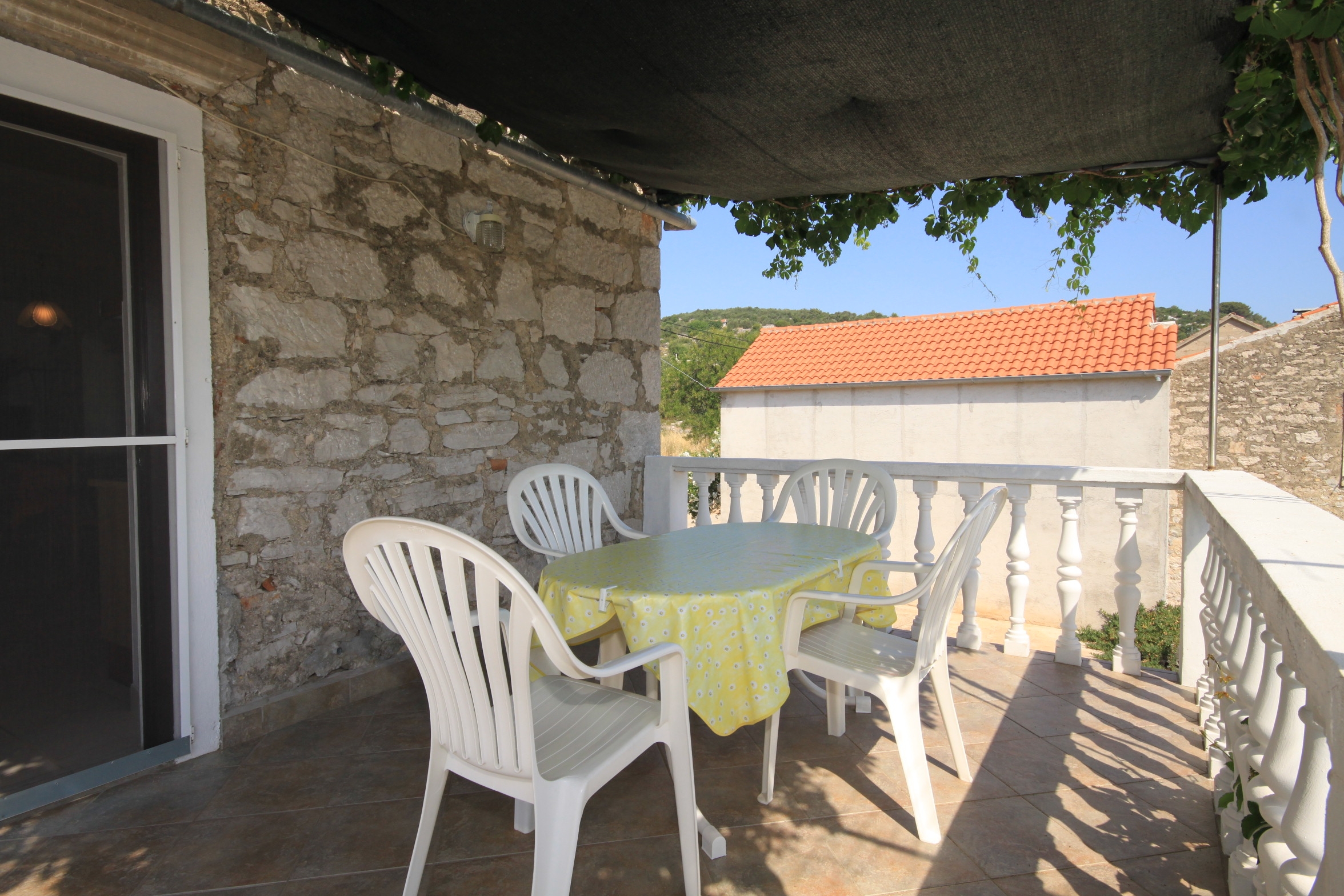 Two bedroom apartment with terrace and sea view Sali, Dugi otok  A-a