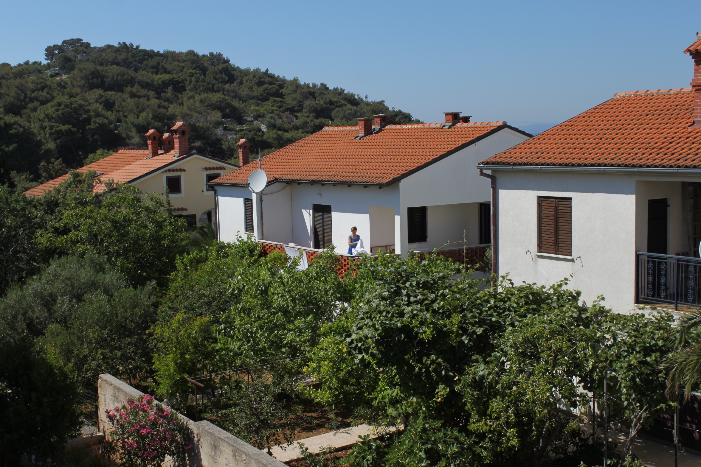 Two bedroom apartment with terrace and sea view Mali Lošinj, Lošinj  A-a