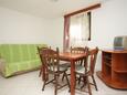 Sala da pranzo Mali Lošinj, Sala da pranzo nell'alloggi del tipo apartment, condizionatore disponibile, animali domestici ammessi e WiFi.
