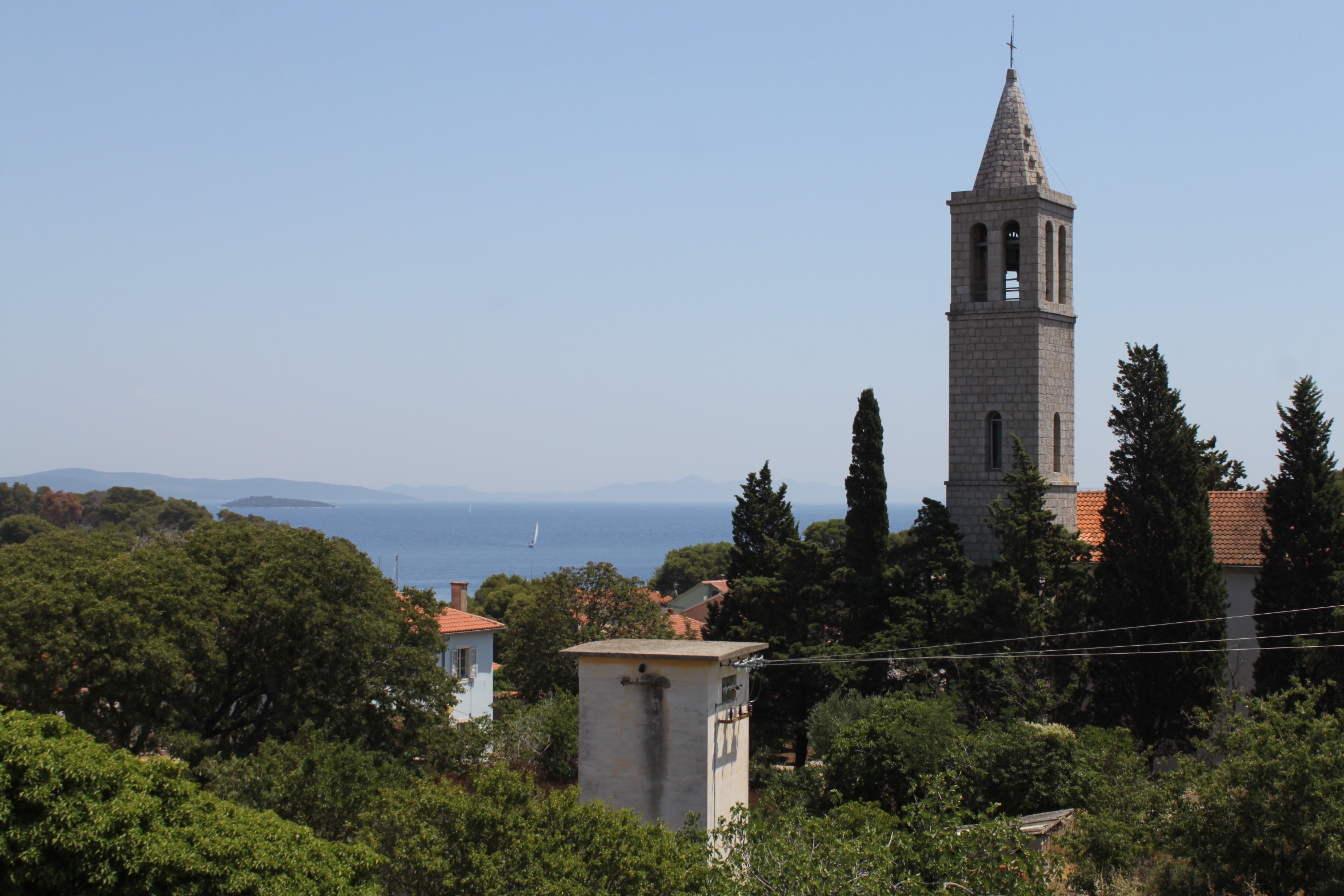 One bedroom apartment with terrace and sea view Božava, Dugi otok  A-a