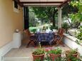 Verunić, Terrasse in folgender Unterkunftsart apartment, Haustiere erlaubt und WiFi.