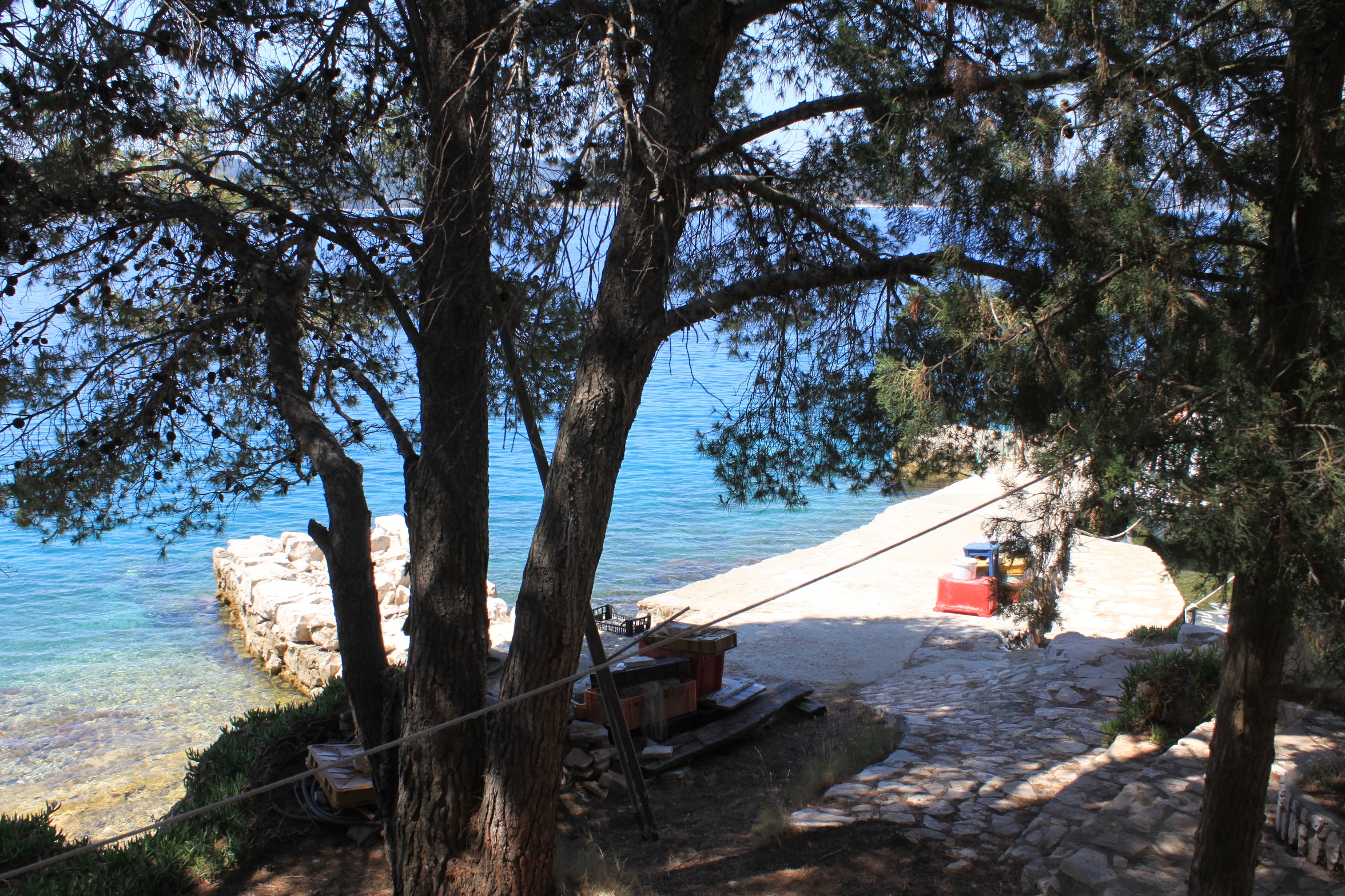 One bedroom apartment near beach Lavdara, Dugi otok  A-b
