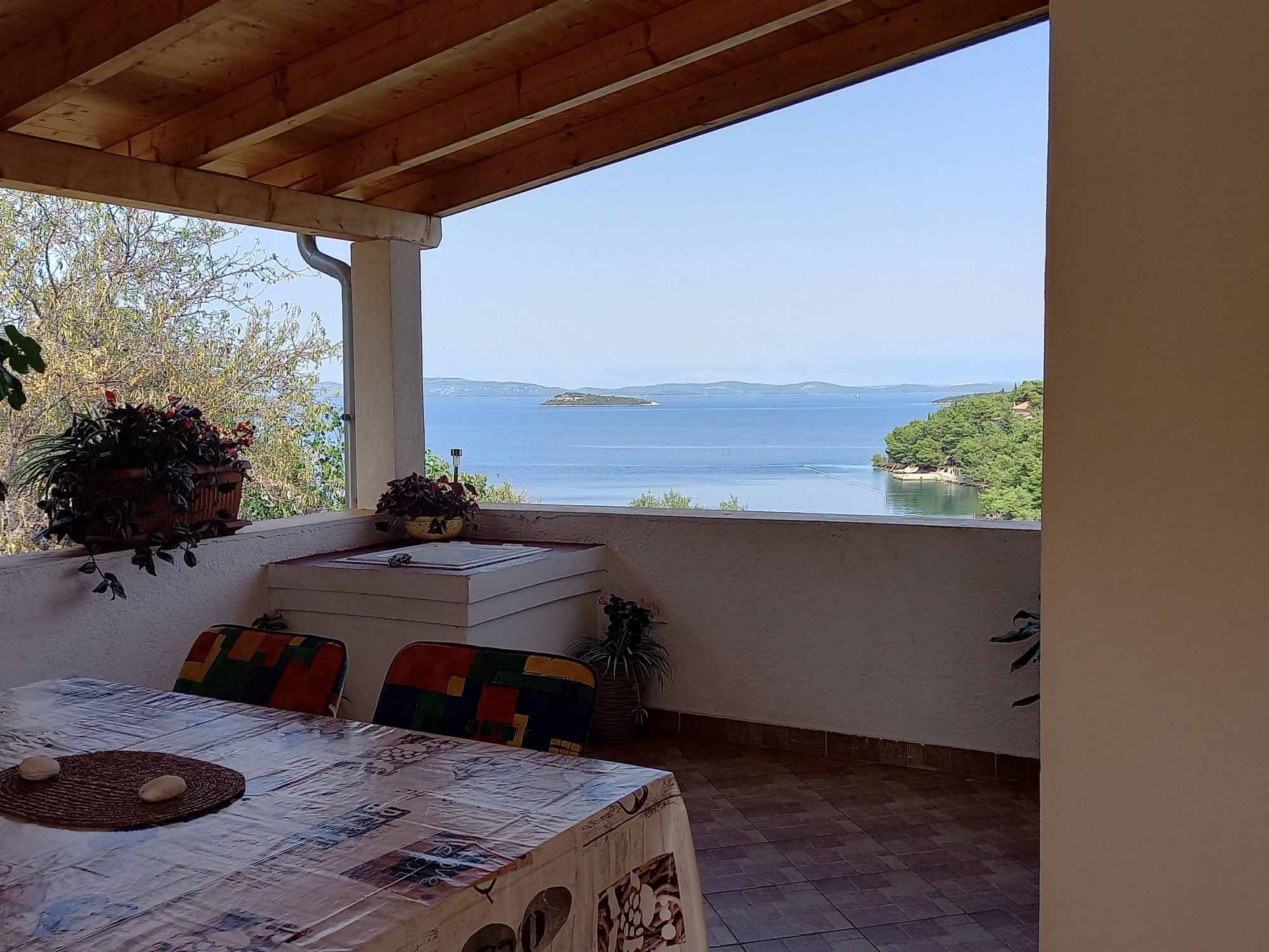 Two bedroom apartment with terrace and sea view Sali, Dugi otok  A-a