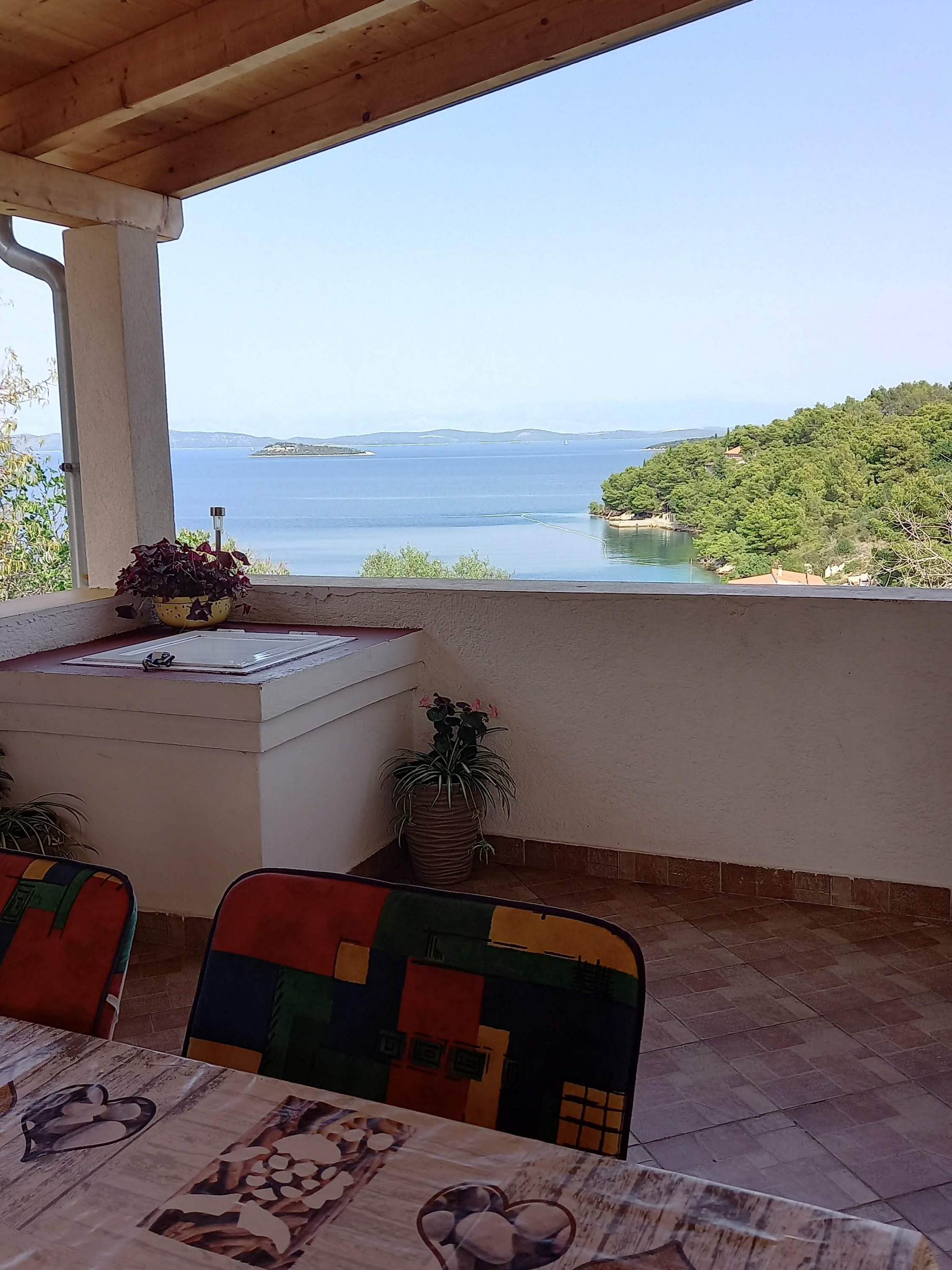 Two bedroom apartment with terrace and sea view Sali, Dugi otok  A-a