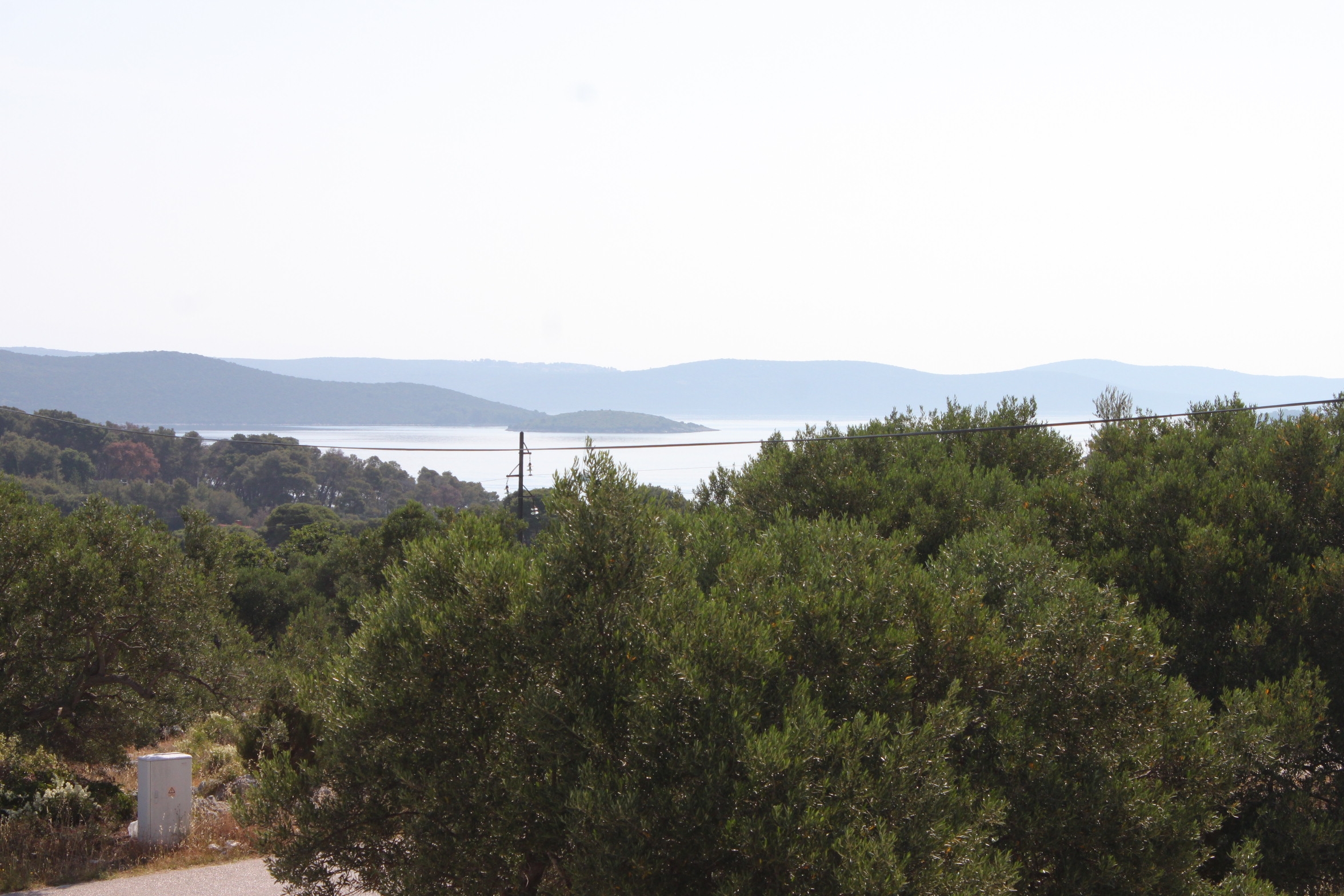 Two bedroom apartment with balcony and sea view Božava, Dugi otok  A-c