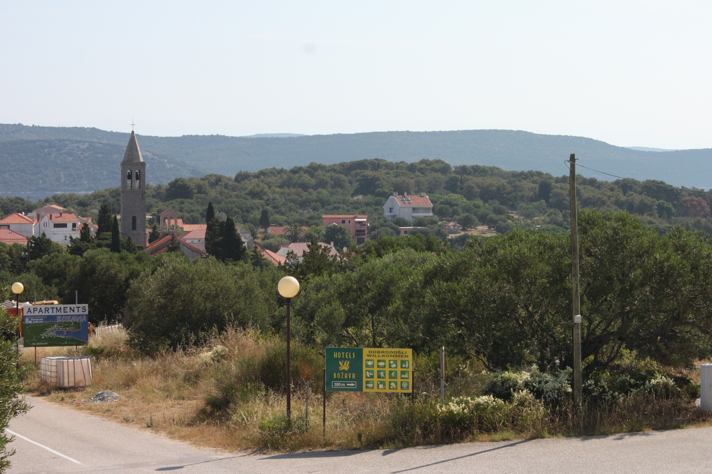 Two bedroom apartment with balcony and sea view Božava, Dugi otok  A-c