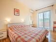 Bedroom 1 Božava, Bedroom 1 in the apartment, air condition available, (pet friendly) and WiFi.