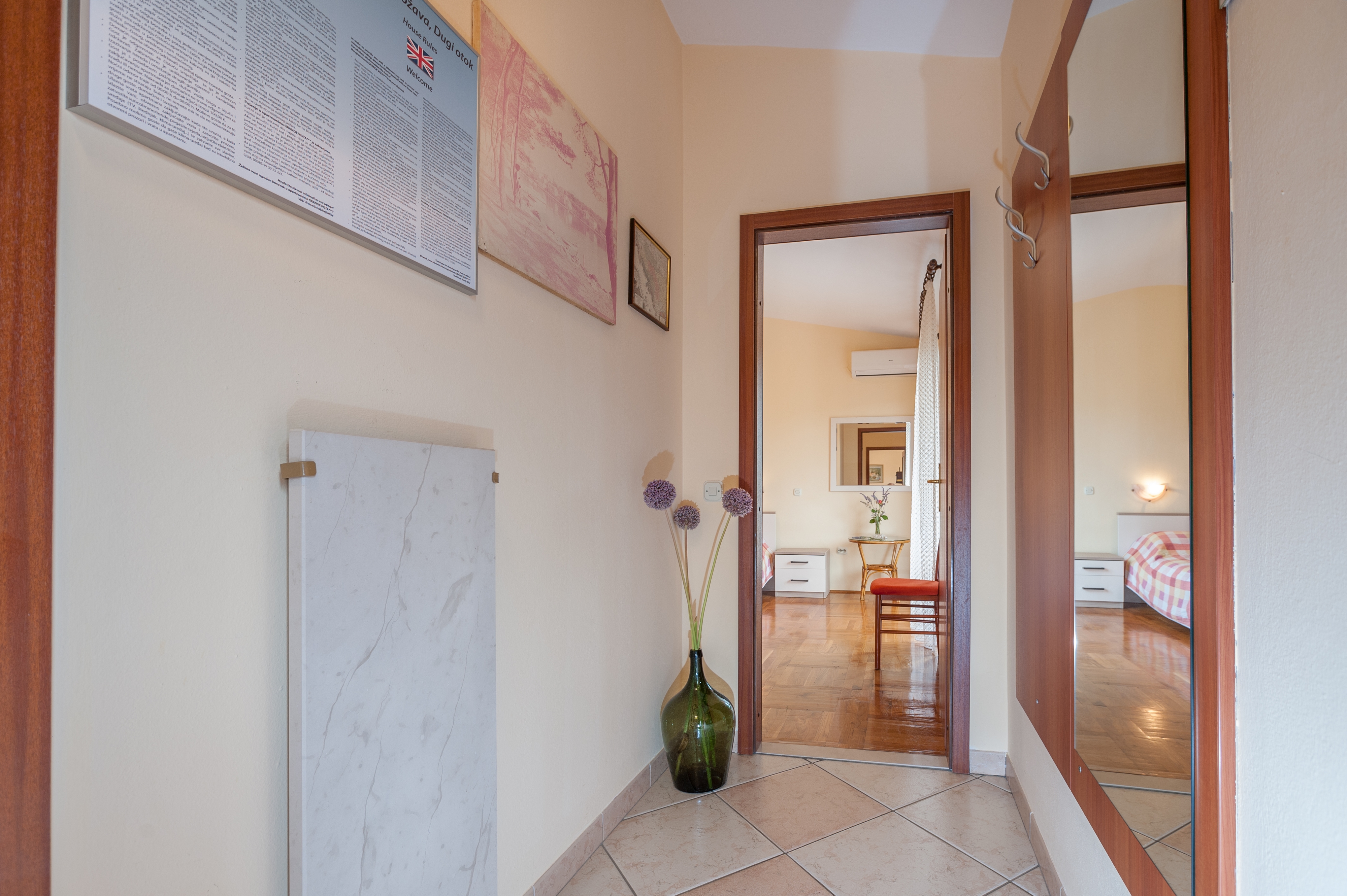 Two bedroom apartment with terrace and sea view Božava, Dugi otok  A-a