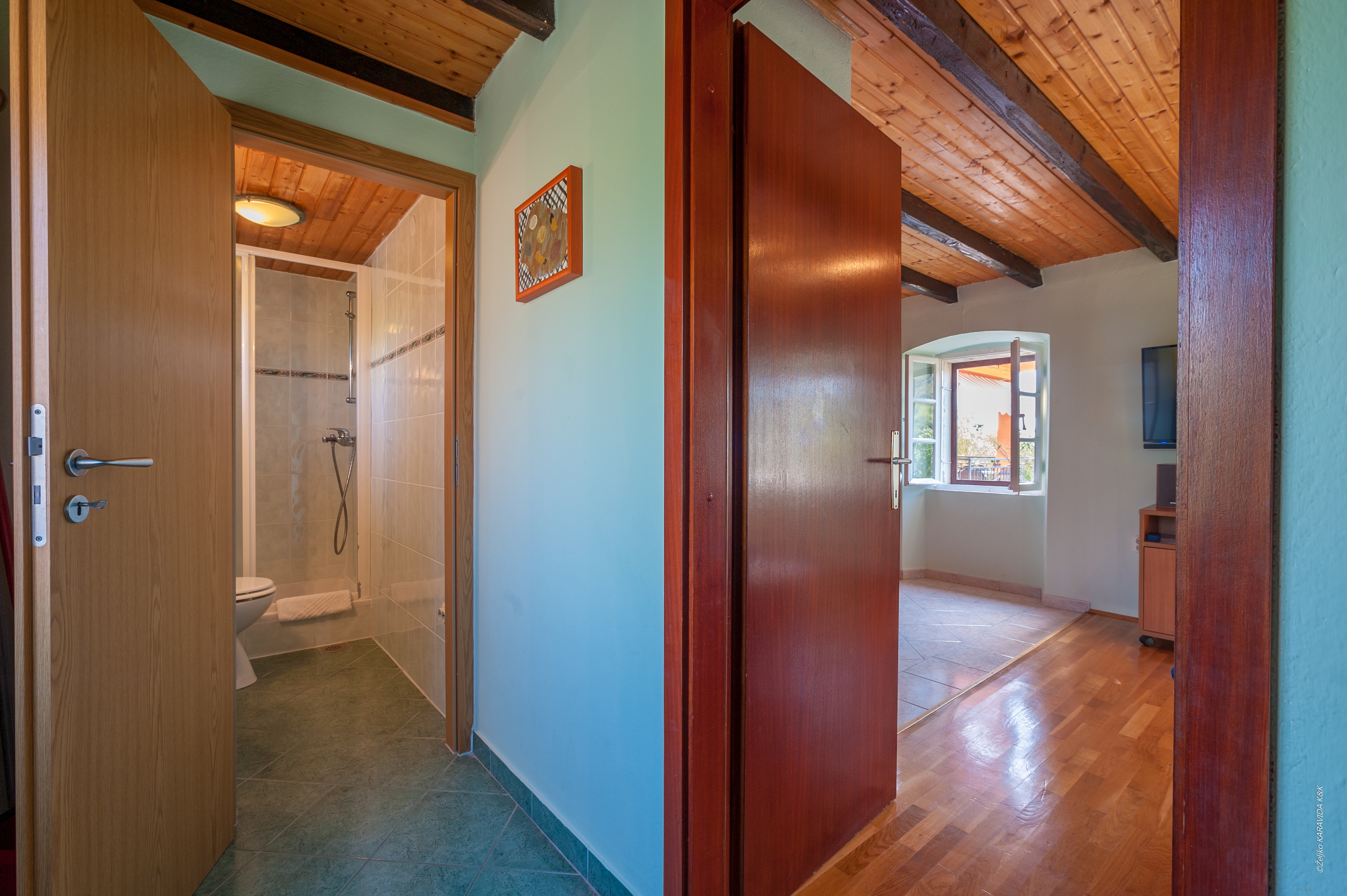 One bedroom apartment with terrace and sea view Božava, Dugi otok  A-c