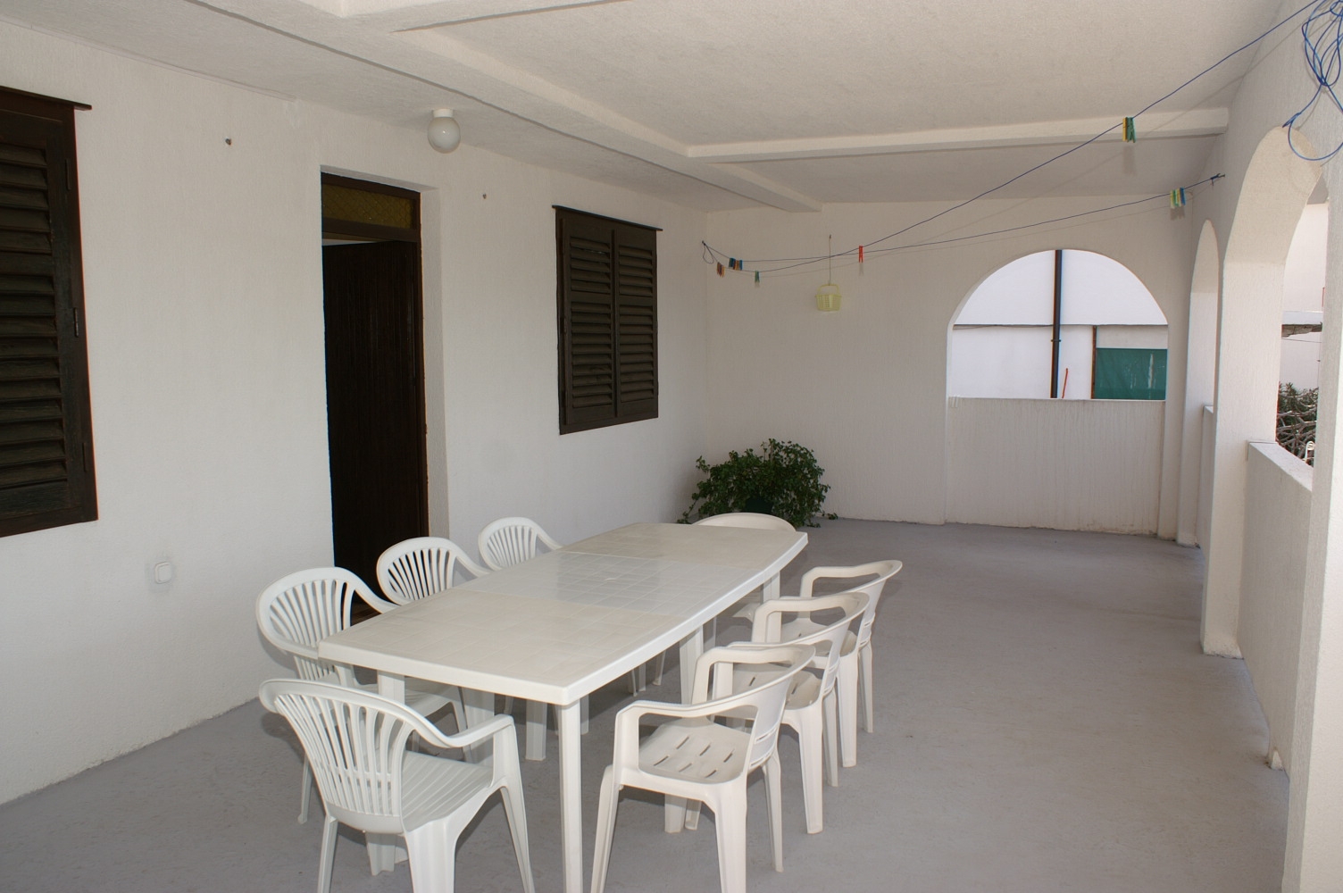 Three bedroom apartment with terrace and sea view Tisno, Murter  A-a