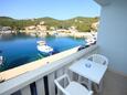 Zaglav, Balkon in the room, with a sea view en WiFi.