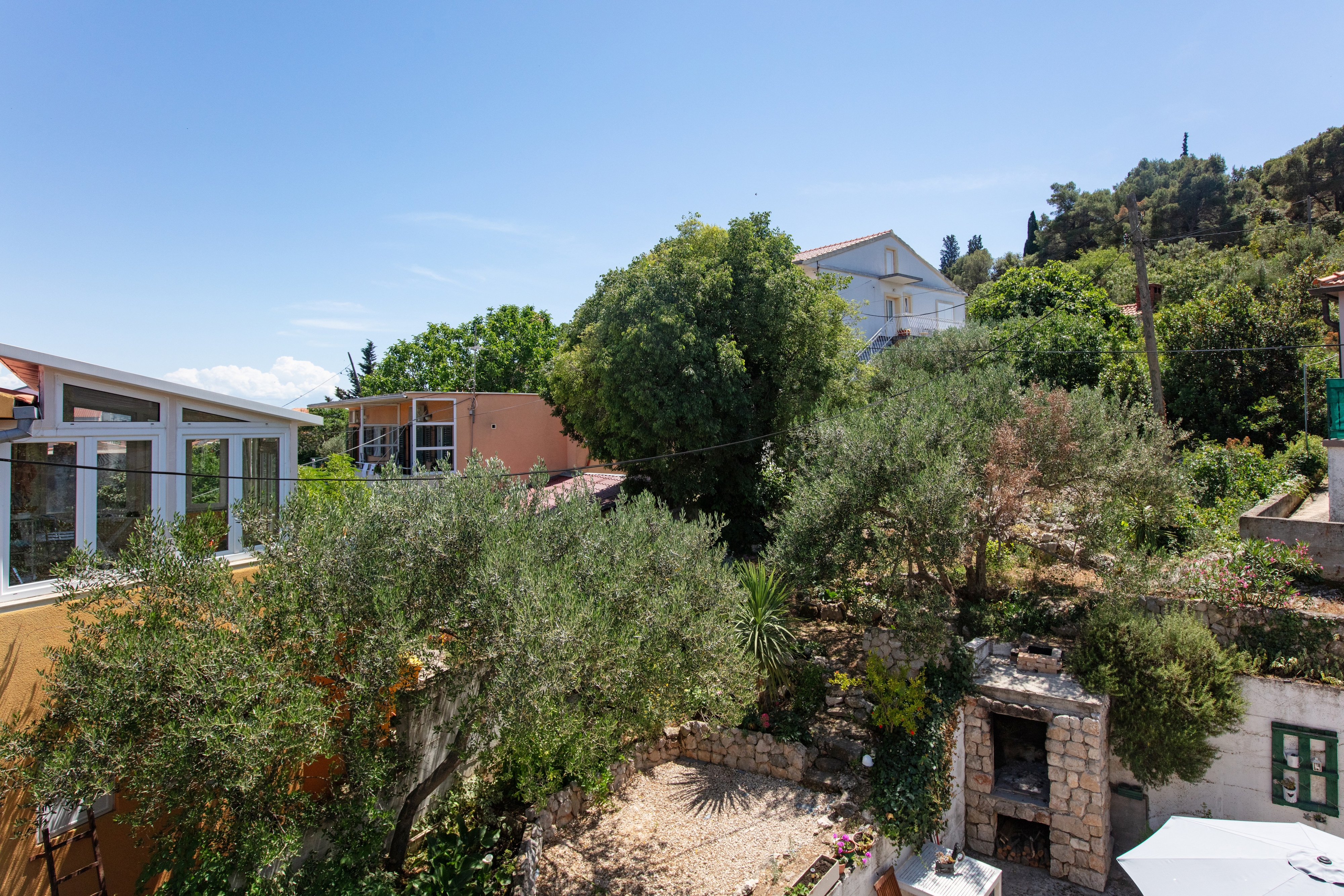 One bedroom apartment with balcony and sea view Tisno, Murter  A-d