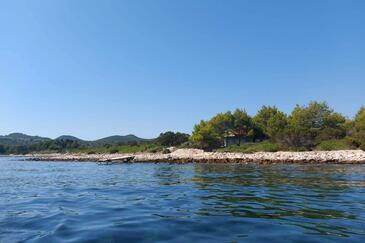 Krknata, Dugi otok, Objekt 8150 - Ubytovanie blízko mora.