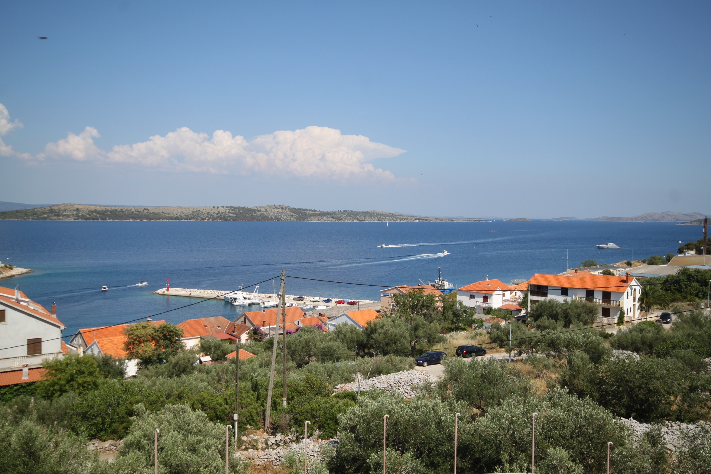 Two bedroom apartment with terrace and sea view Sali, Dugi otok  A-a