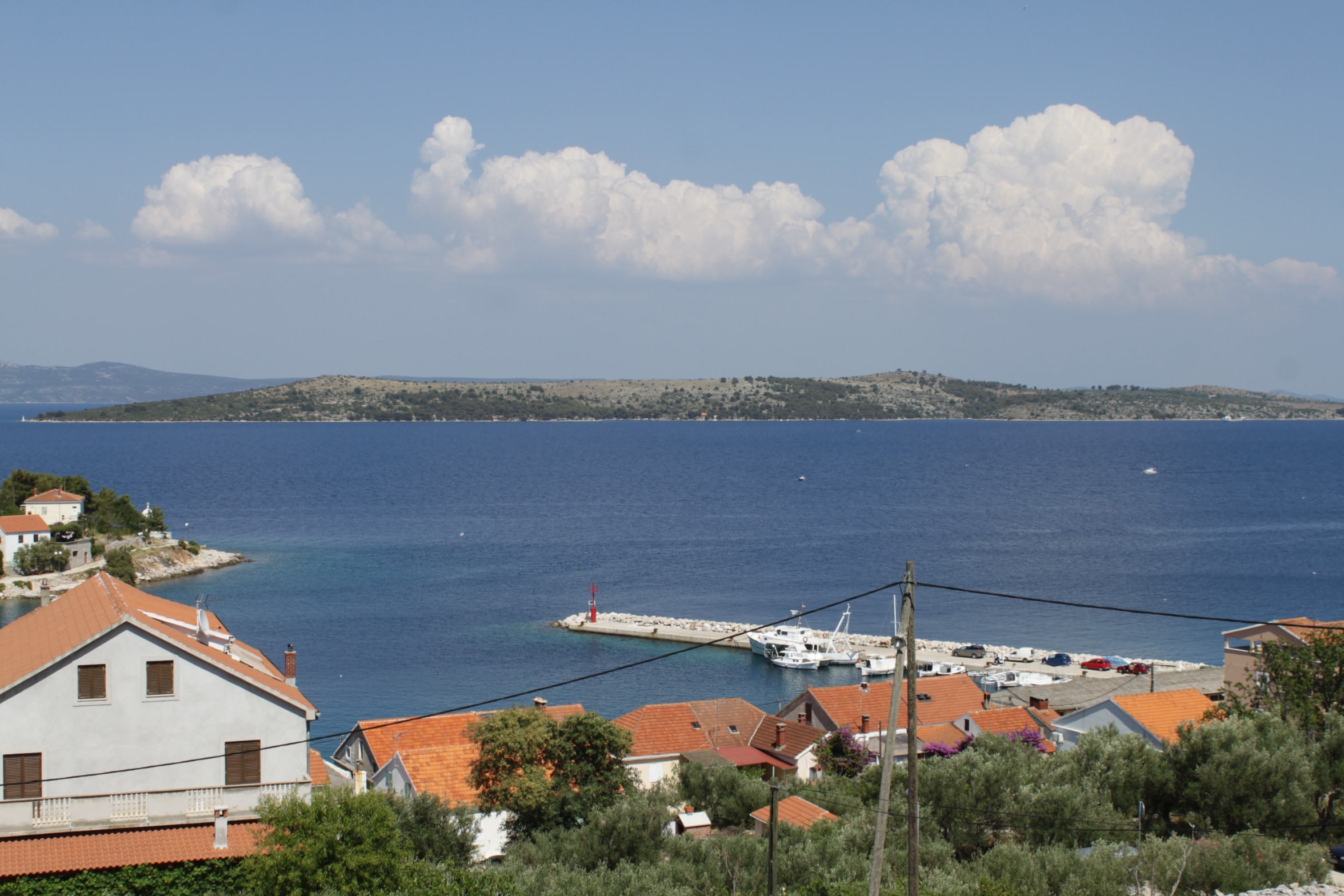 Two bedroom apartment with terrace and sea view Sali, Dugi otok  A-a