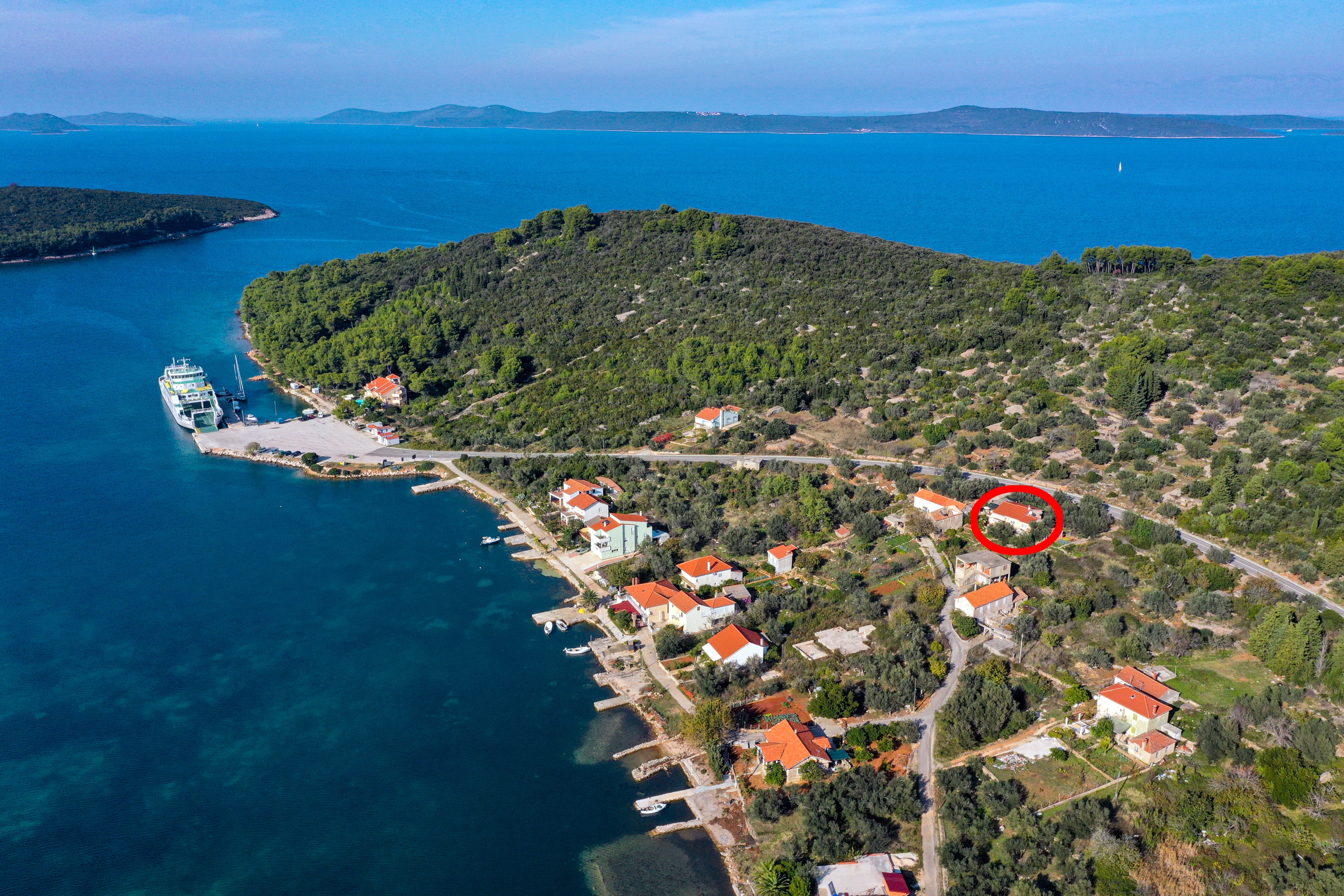 Studio apartman s terasom Brbinj, Dugi otok  AS-b