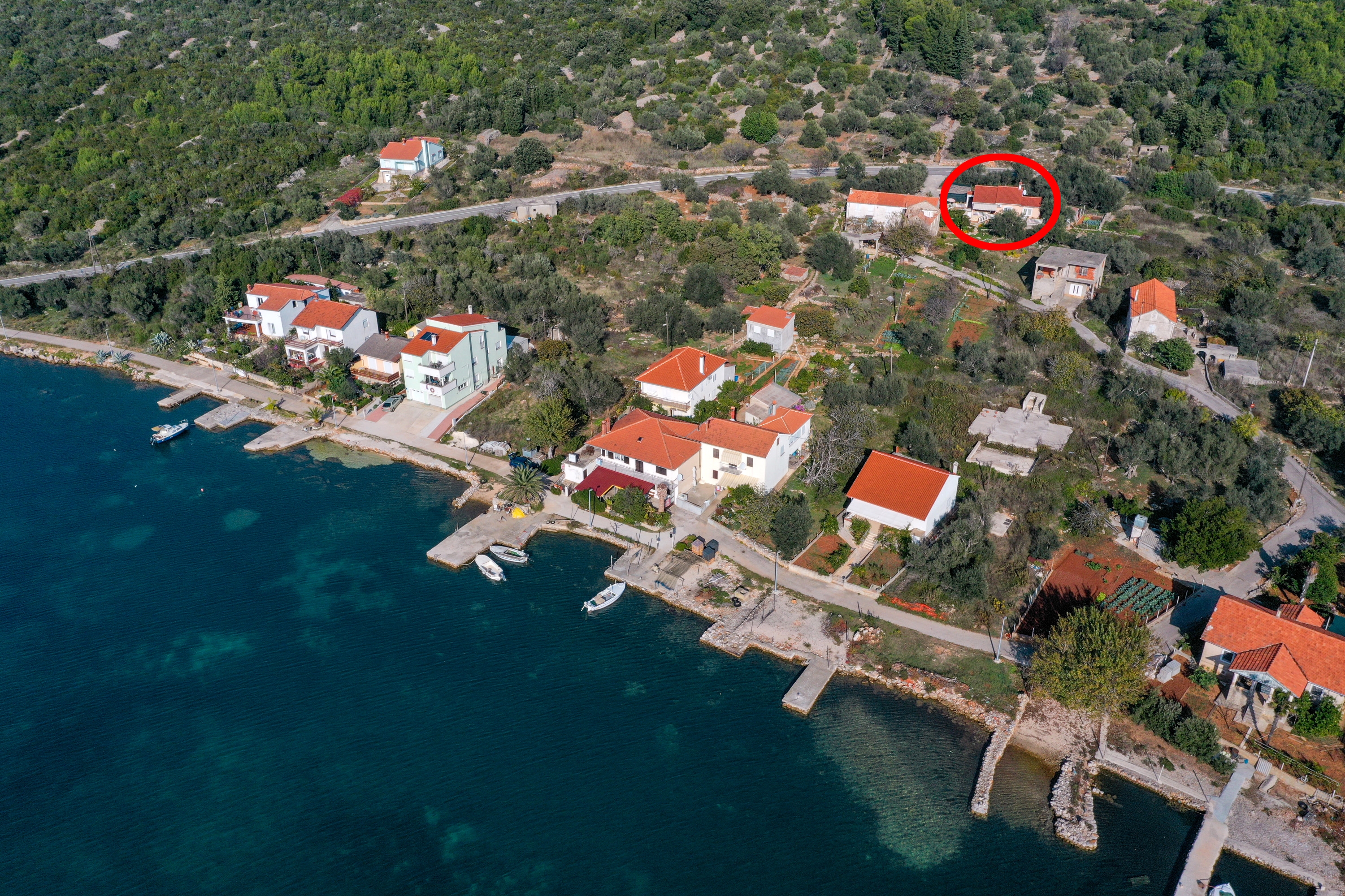 Studio Appartment im Ort Brbinj (Dugi otok), Kapaz Ferienwohnung  Insel Dugi Otok