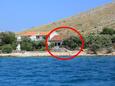 Suha Punta, Kornati, Objekt 8168 - Ubytování v blízkosti moře s kamenitou pláží.