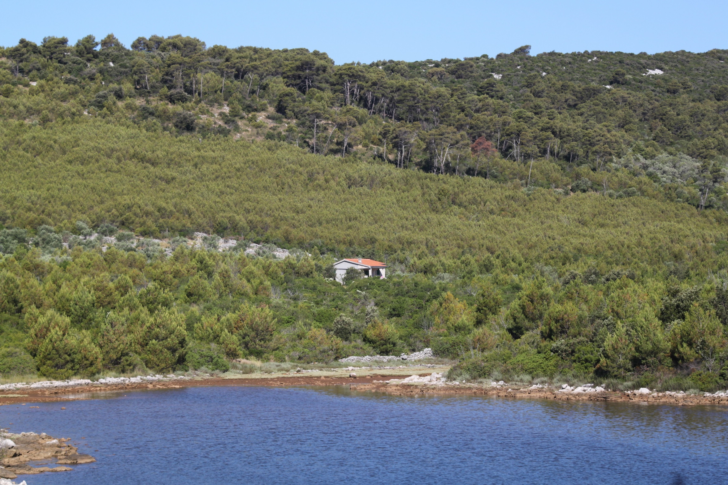 Dvosobna hiša S teraso Zaliv Jaz - Telašćica, Dugi otok  K