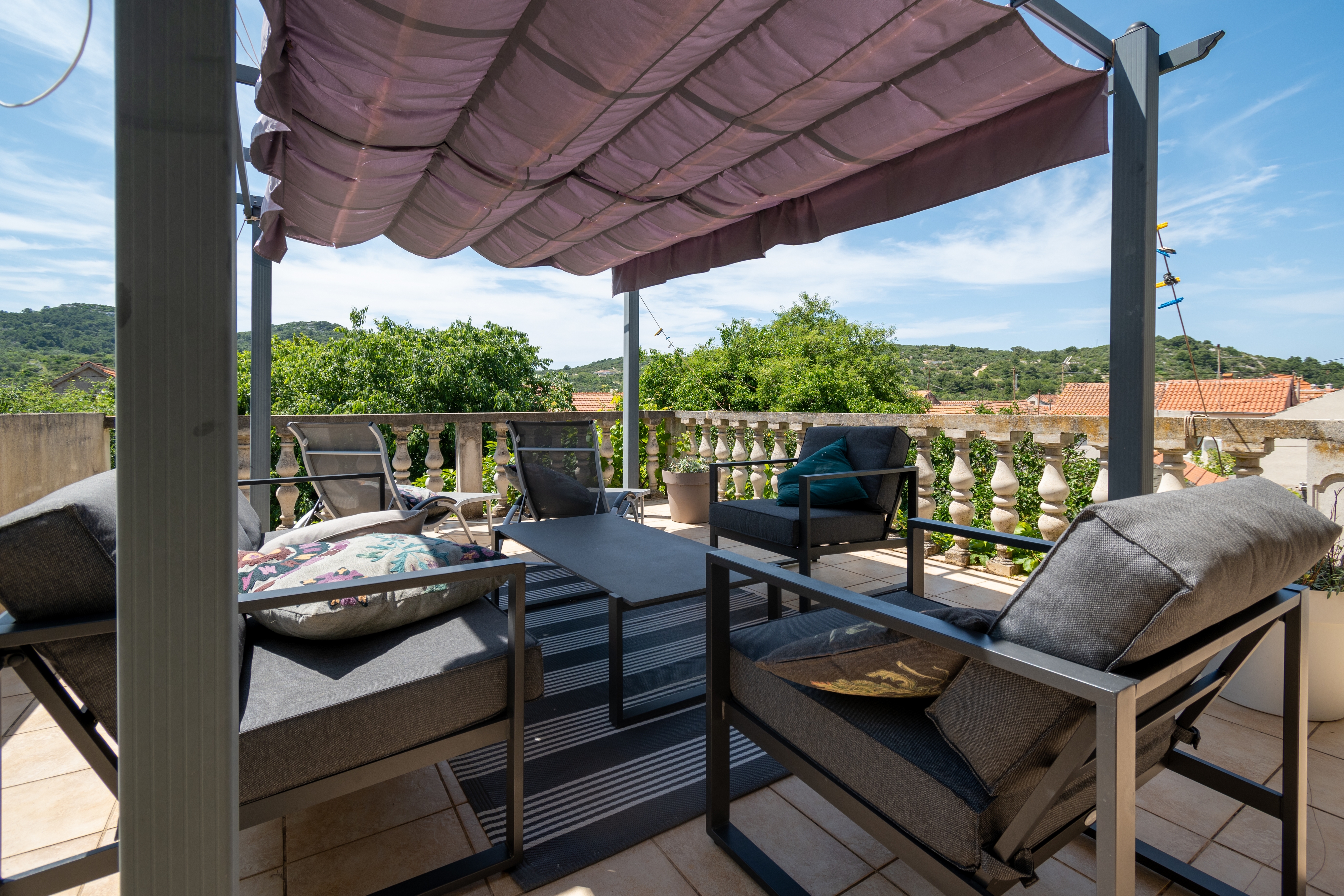 One bedroom apartment with terrace Sali, Dugi otok  A-a