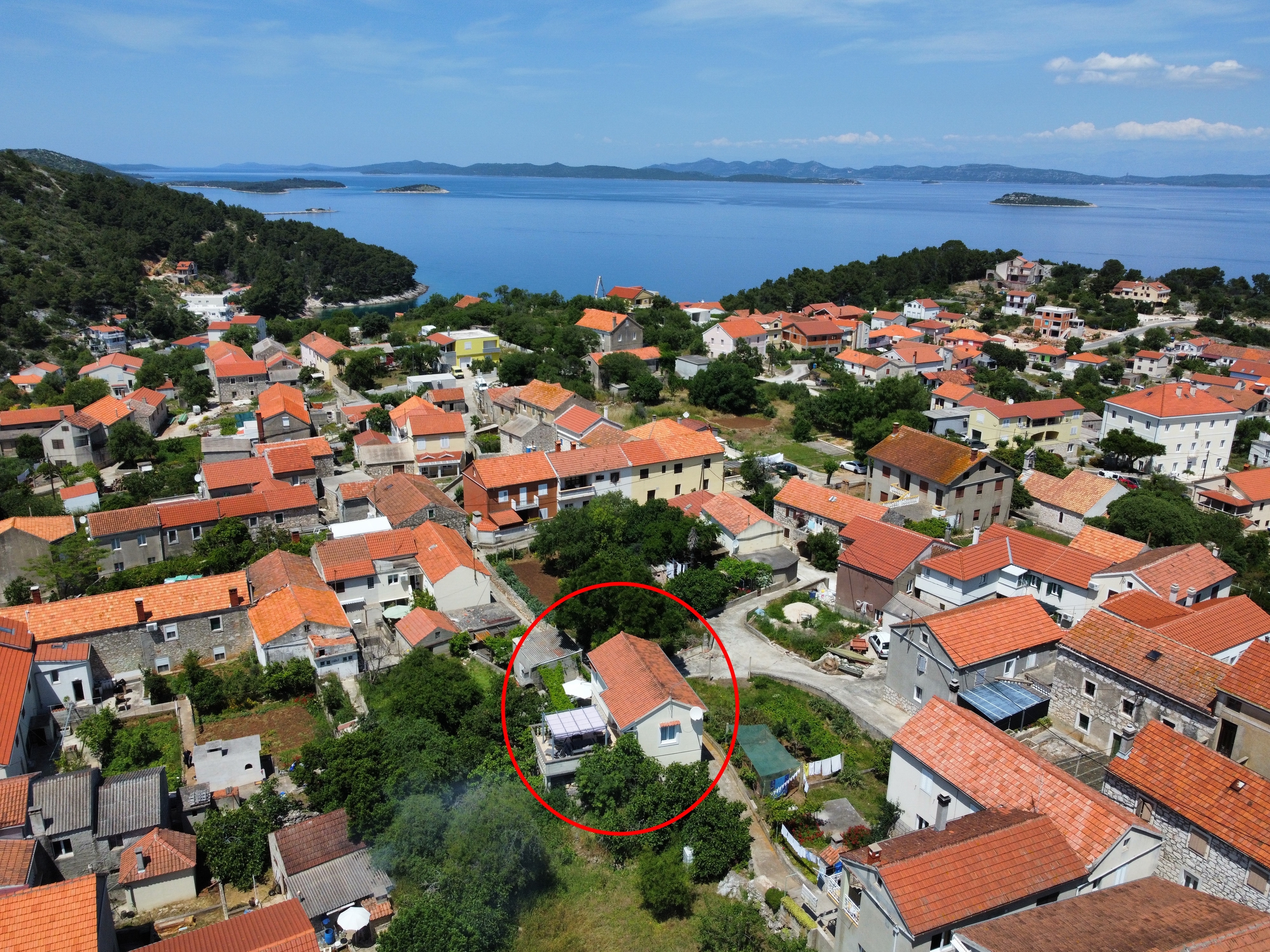 One bedroom apartment with terrace Sali, Dugi otok (A-8189-a)