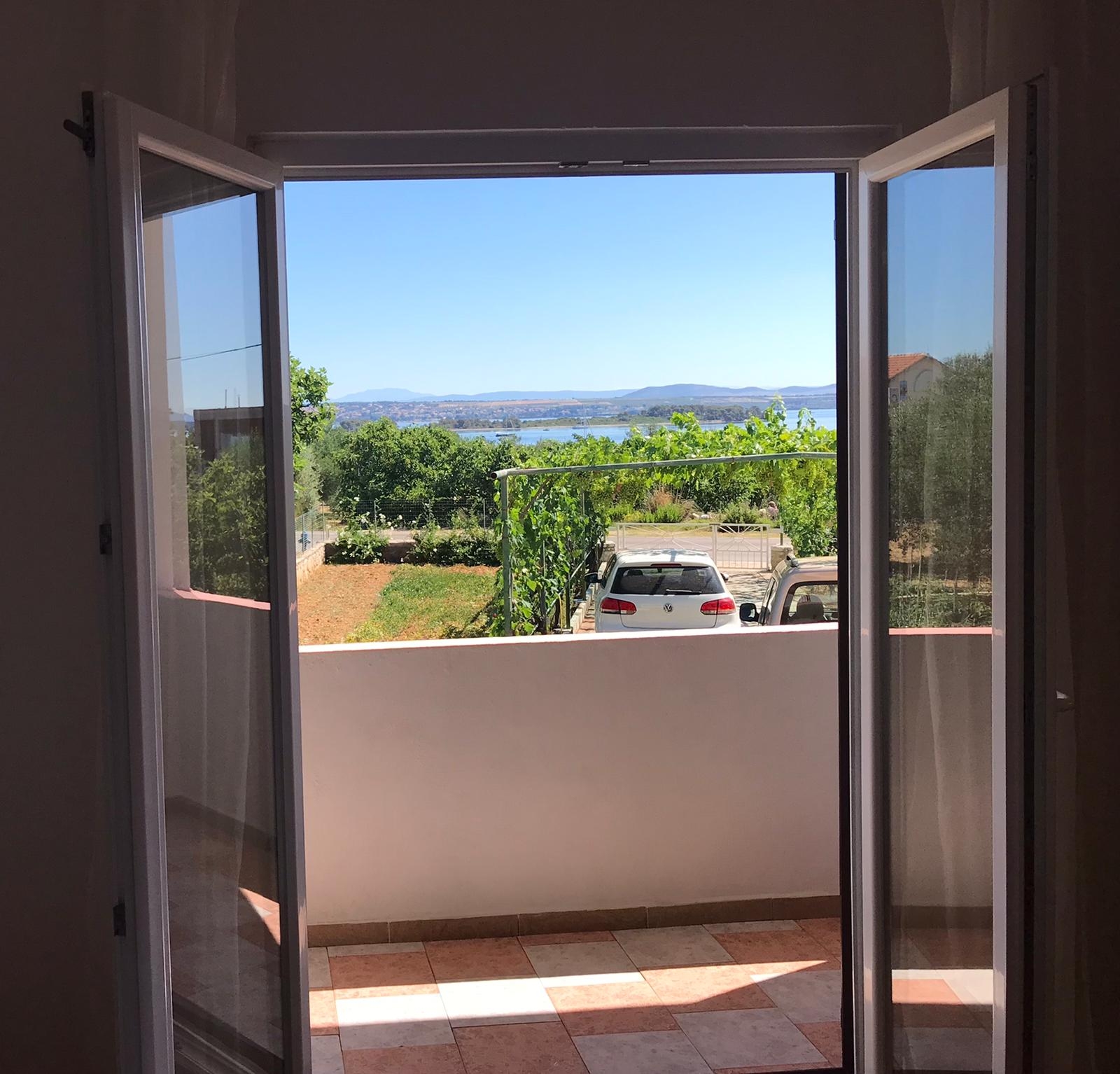 Two bedroom apartment with terrace and sea view Kraj, Pašman  A-a