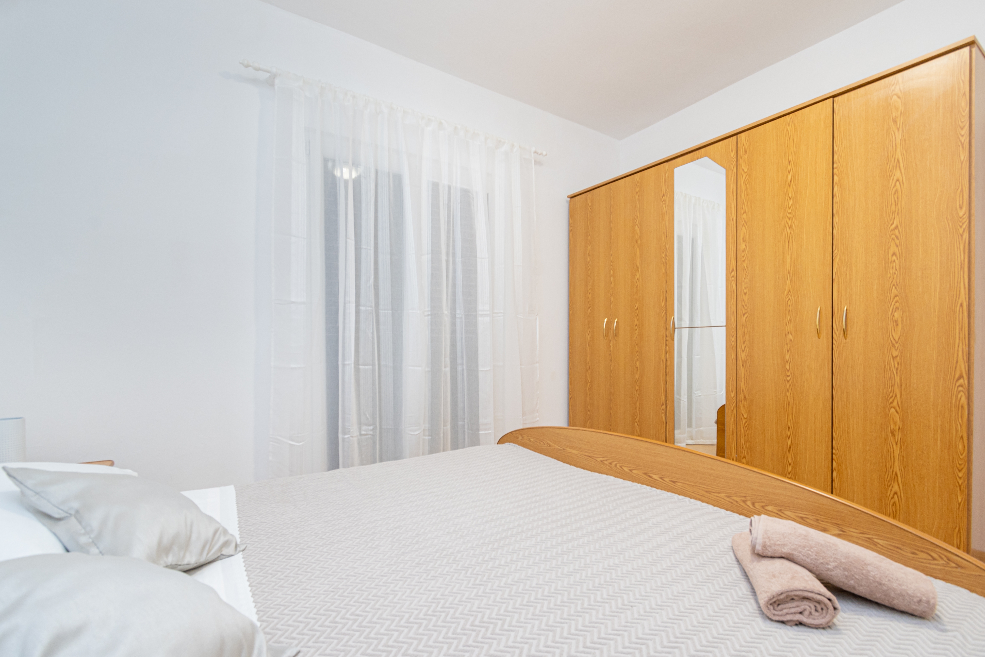 Two bedroom apartment with terrace and sea view Kraj, Pašman  A-a