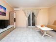 Kraj, Obývací pokoj v ubytování typu apartment, s klimatizací a WiFi.