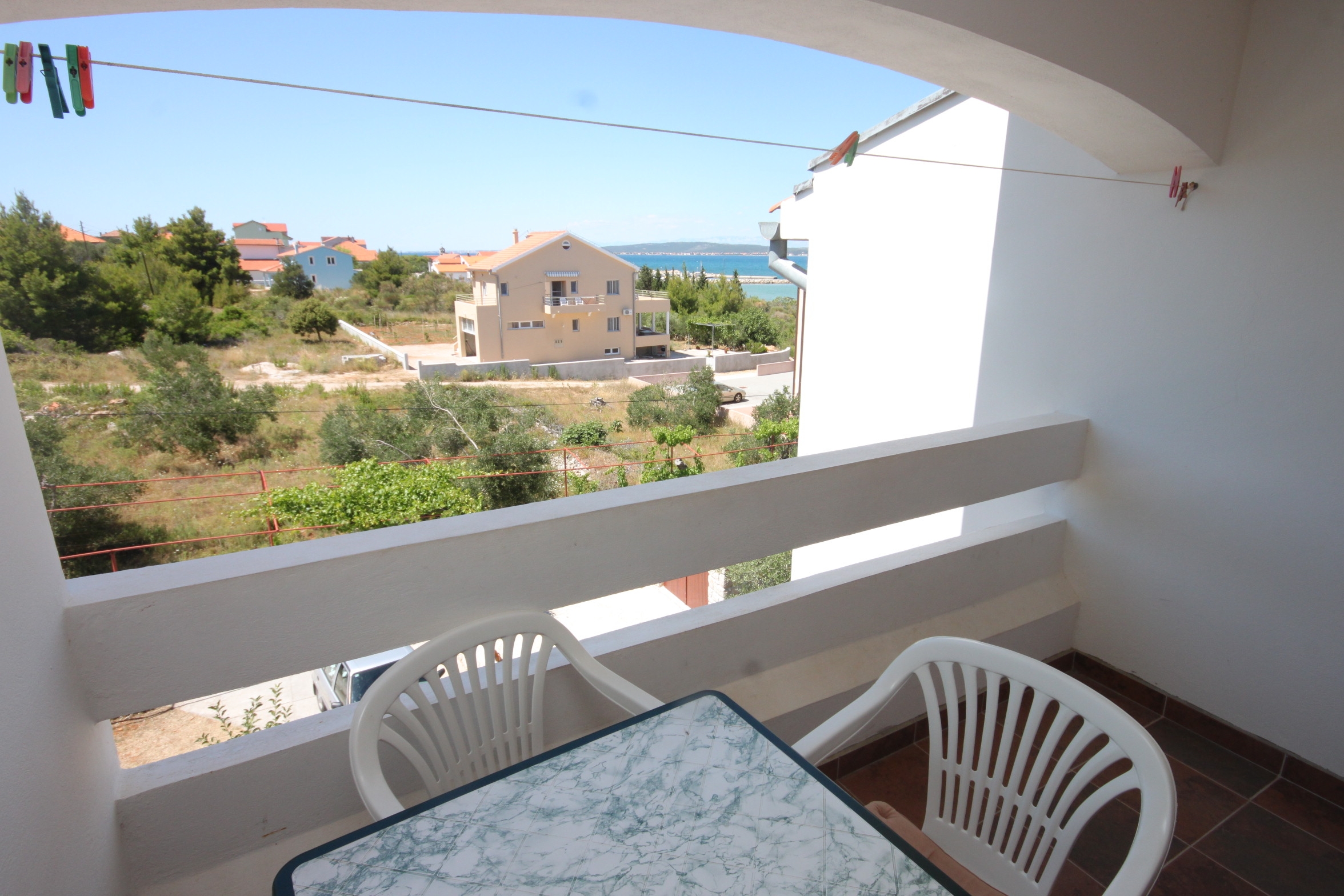 One bedroom apartment with balcony and sea view Dobropoljana, Pašman (A-8198-a)