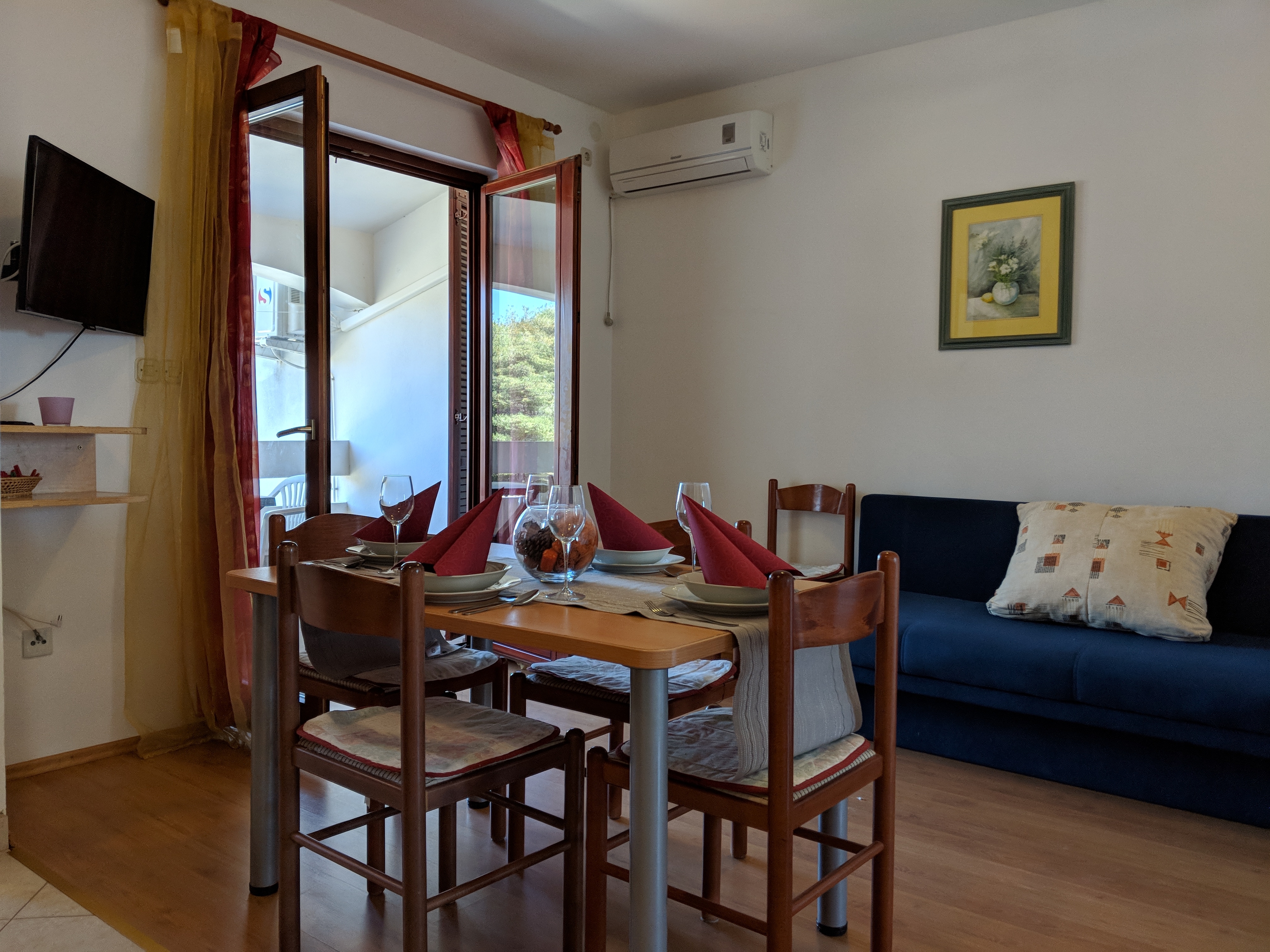 One bedroom apartment with balcony and sea view Dobropoljana, Pašman (A-8198-a)