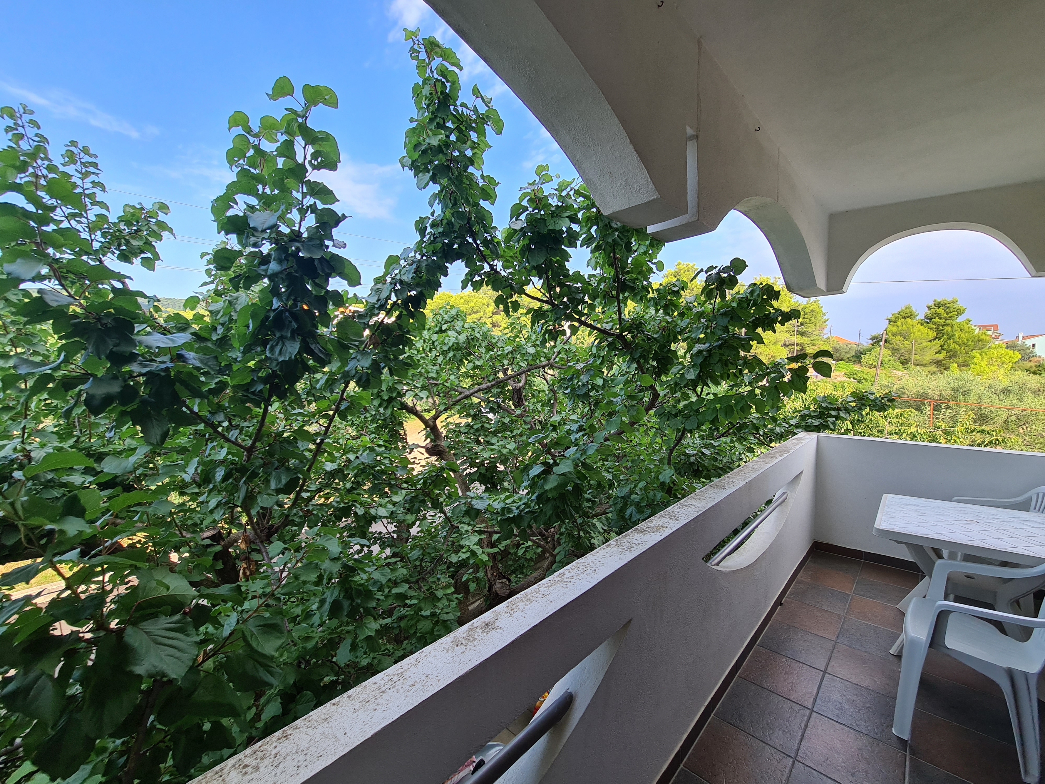 Two bedroom apartment with terrace and sea view Dobropoljana, Pašman (A-8198-b)