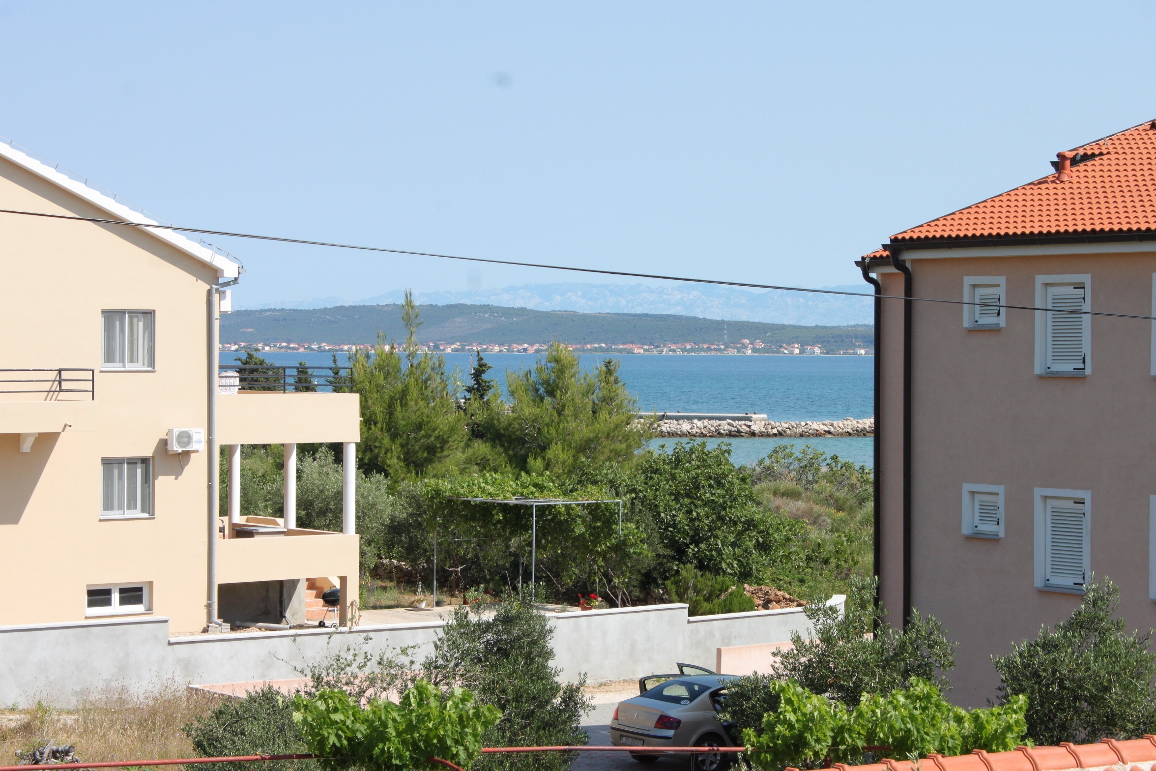 Studio flat with balcony and sea view Dobropoljana, Pašman  AS-a