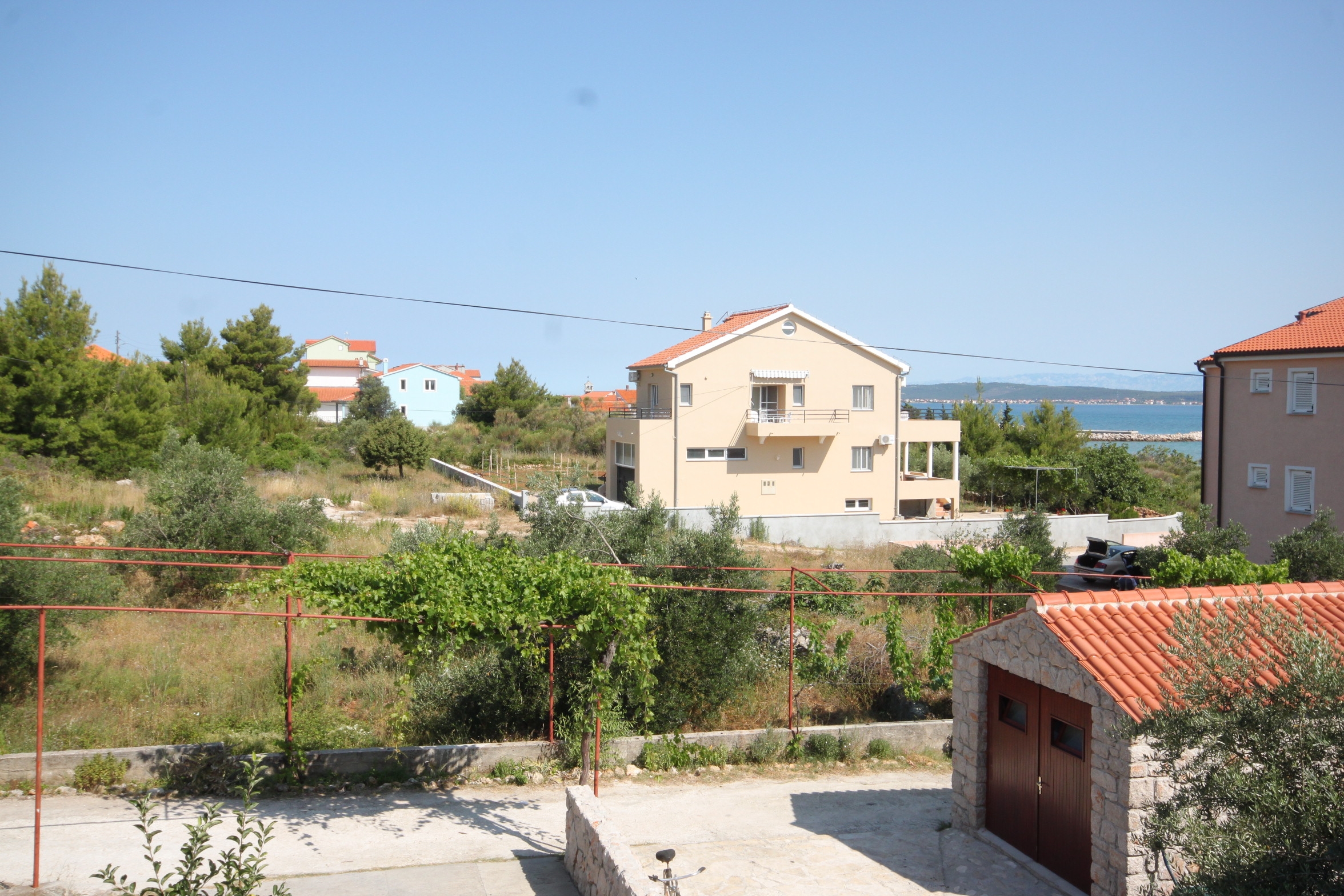 Studio flat with balcony and sea view Dobropoljana, Pašman  AS-a