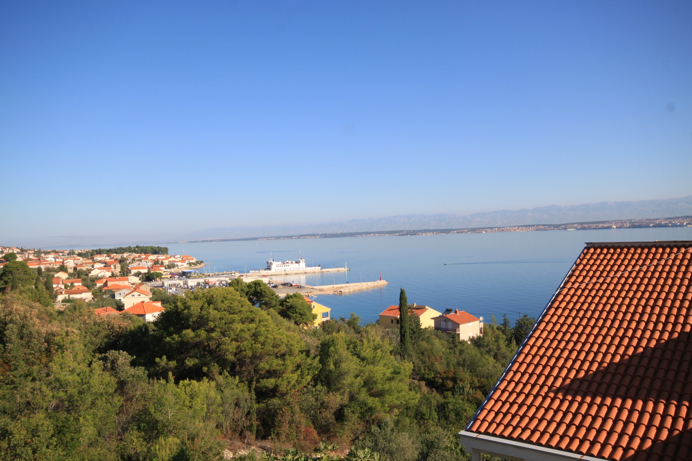 One bedroom apartment with terrace and sea view Kali, Ugljan  A-b