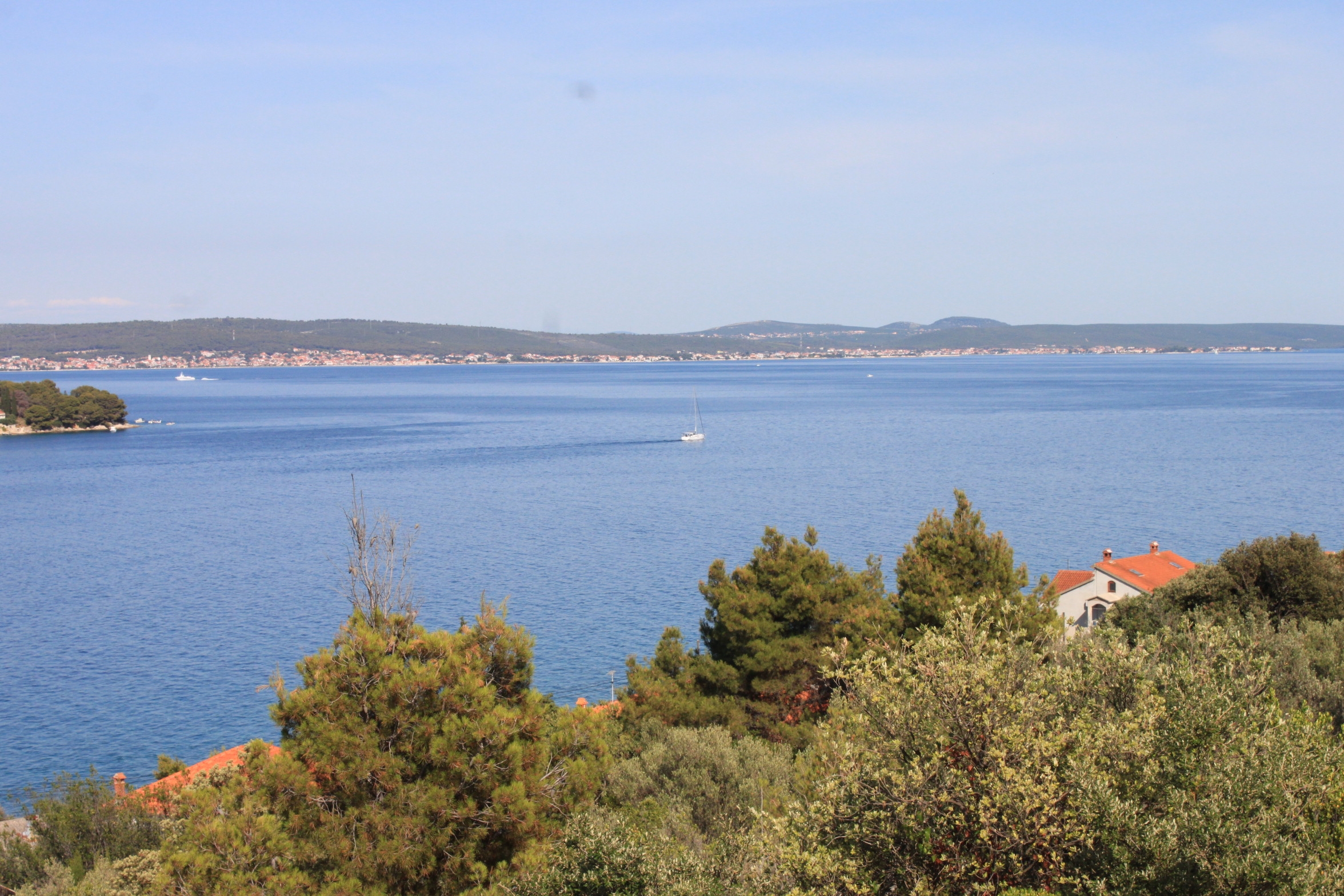 Studio flat with terrace and sea view Kali, Ugljan  AS-a