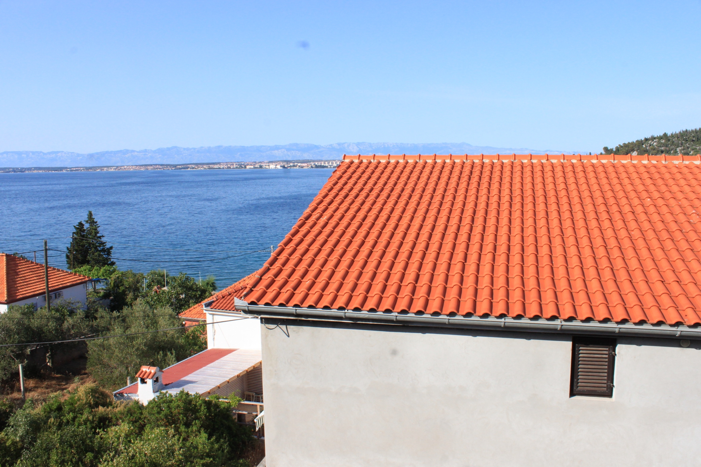 Four bedroom apartment with terrace and sea view Kali, Ugljan  A-a