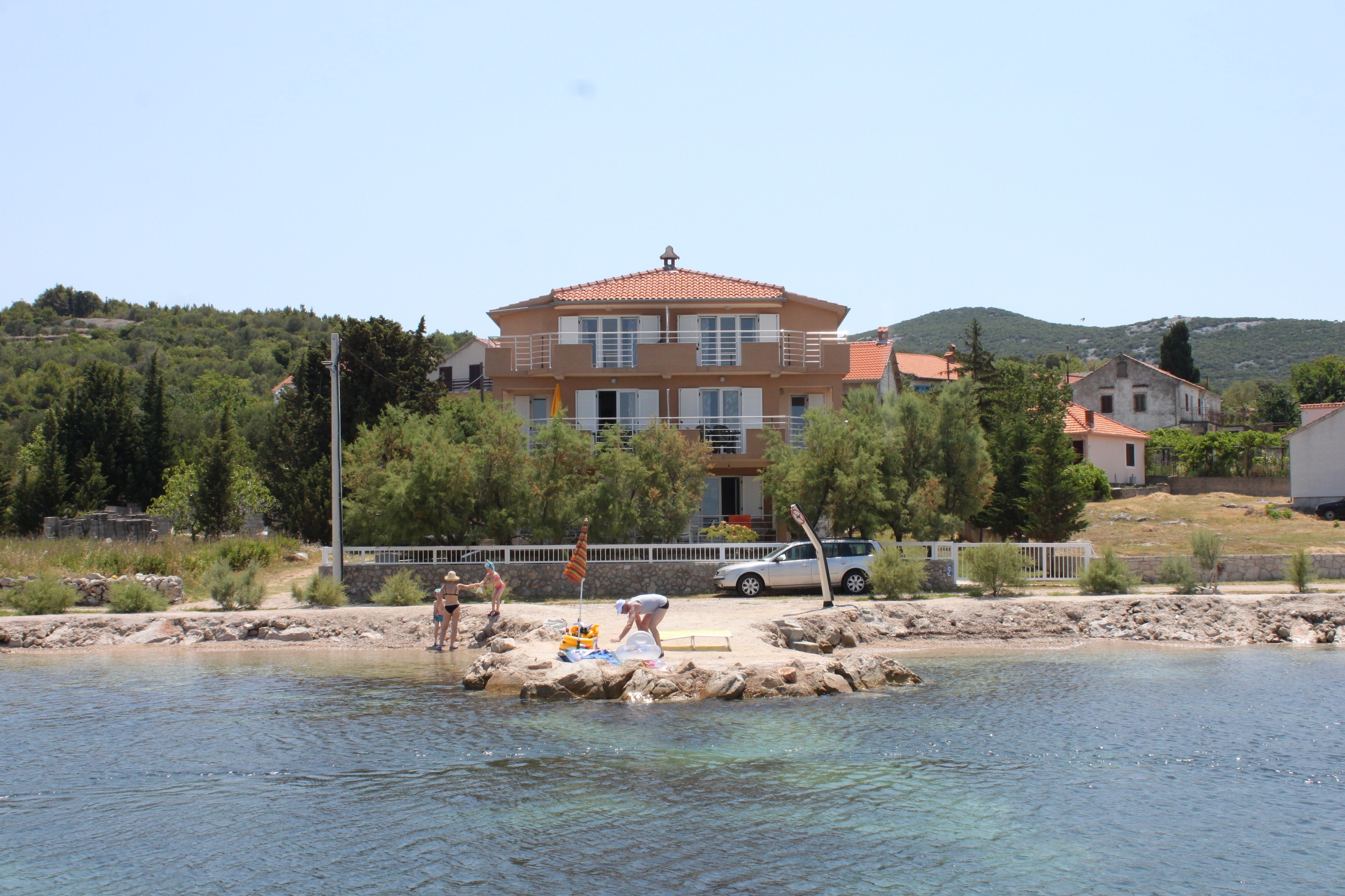 Studio apartman uz plažu Banj, Pašman  AS-b