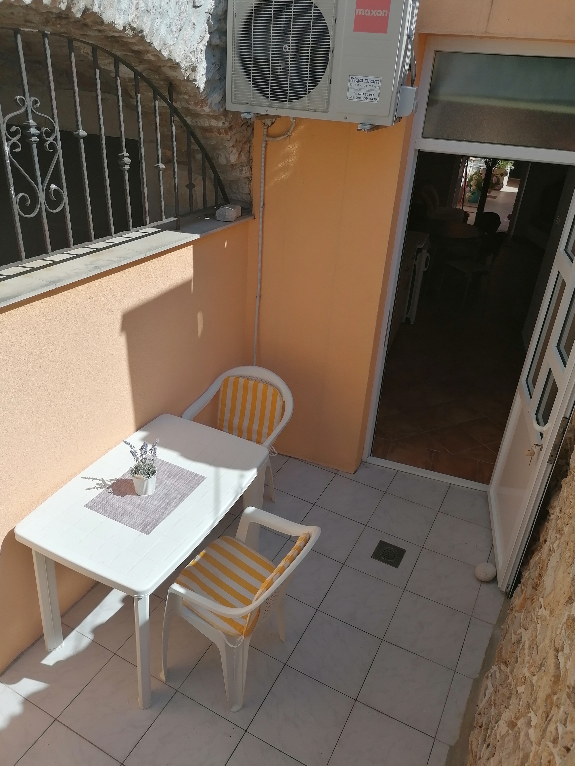 Jednosobni apartman s terasom Kukljica, Ugljan  A-c