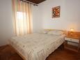 Ložnice Kukljica, Ložnice v ubytování typu apartment, domácí mazlíčci povoleni a WiFi.