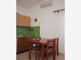 Dining room Kukljica, Dining room in the apartment, air condition available, (pet friendly) and WiFi.