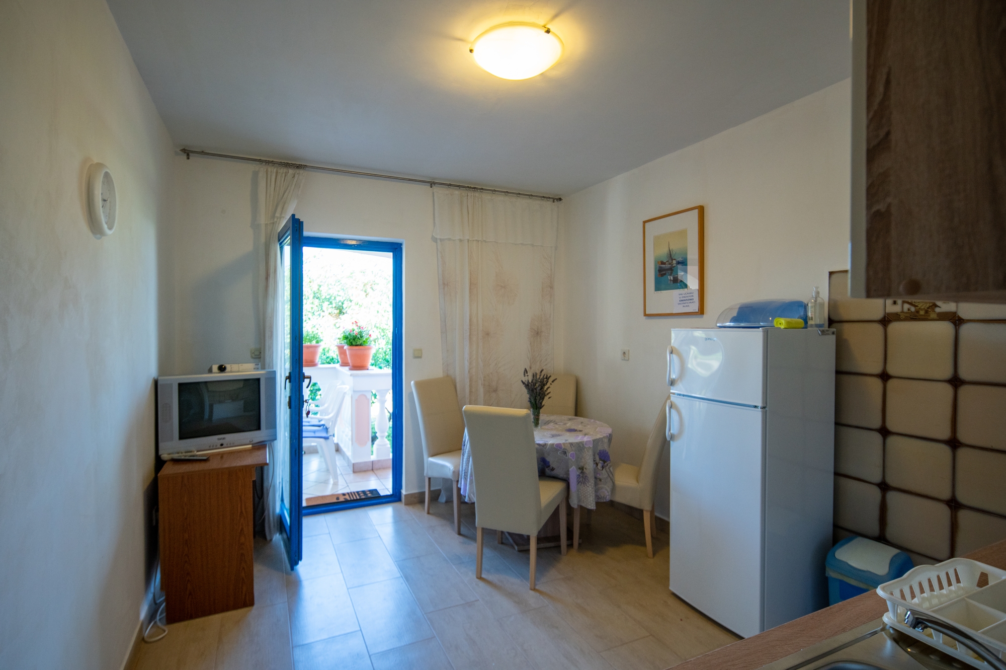 Dvosobni apartman s terasom Pašman  A-a