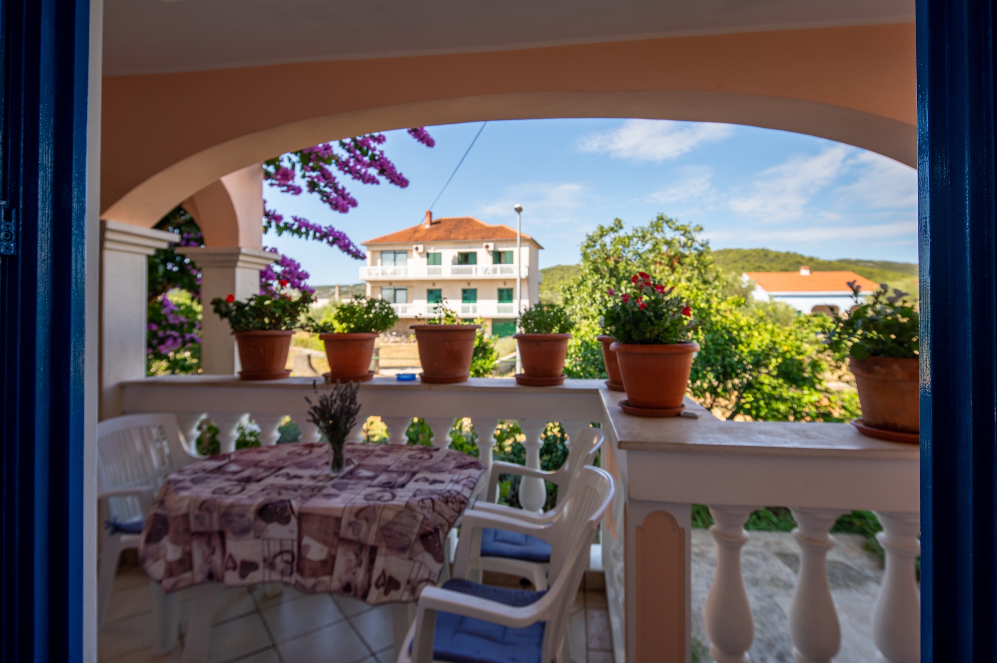 Dvosobni apartman s terasom Pašman  A-a