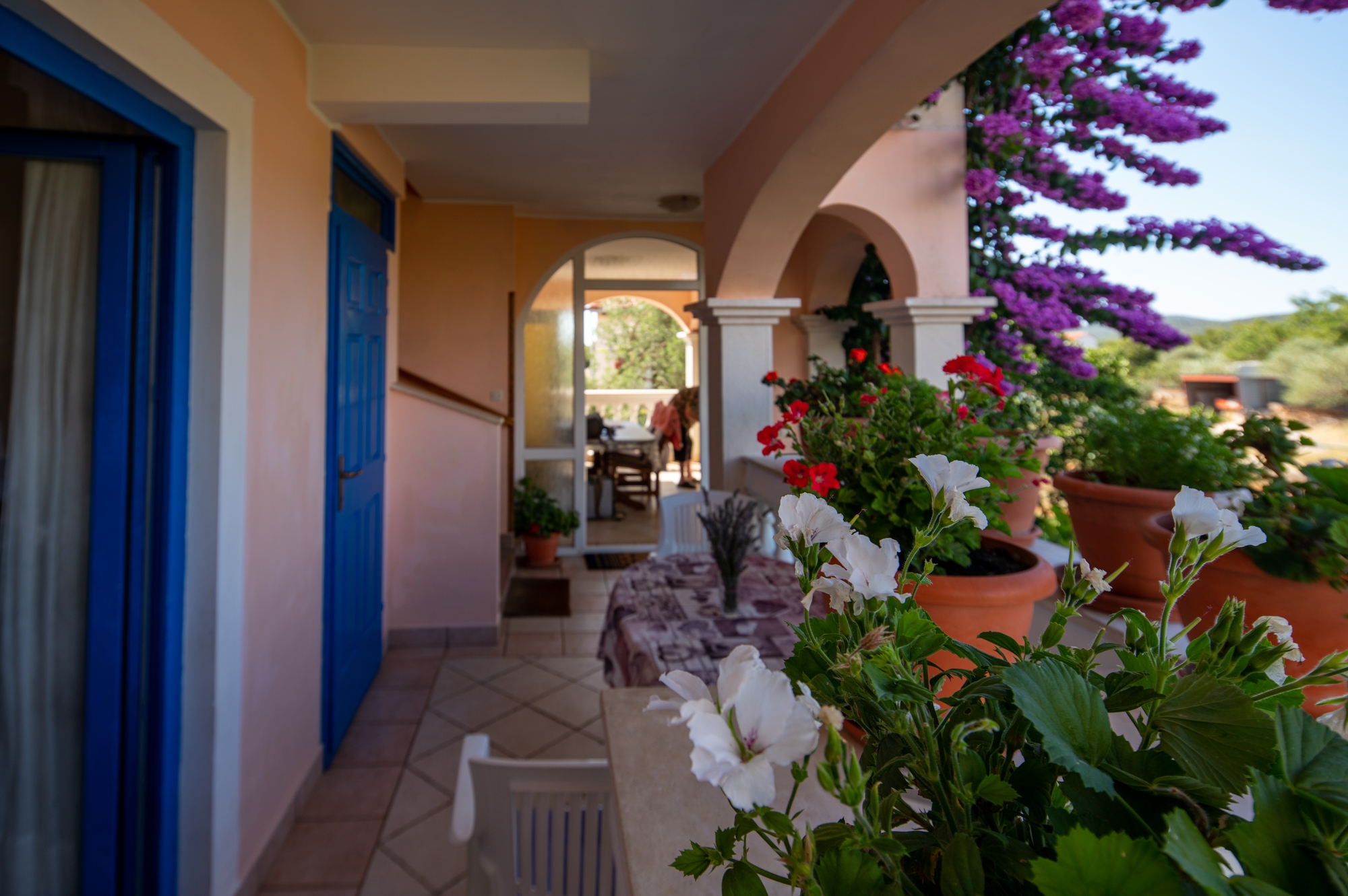 Dvosobni apartman s terasom Pašman  A-a