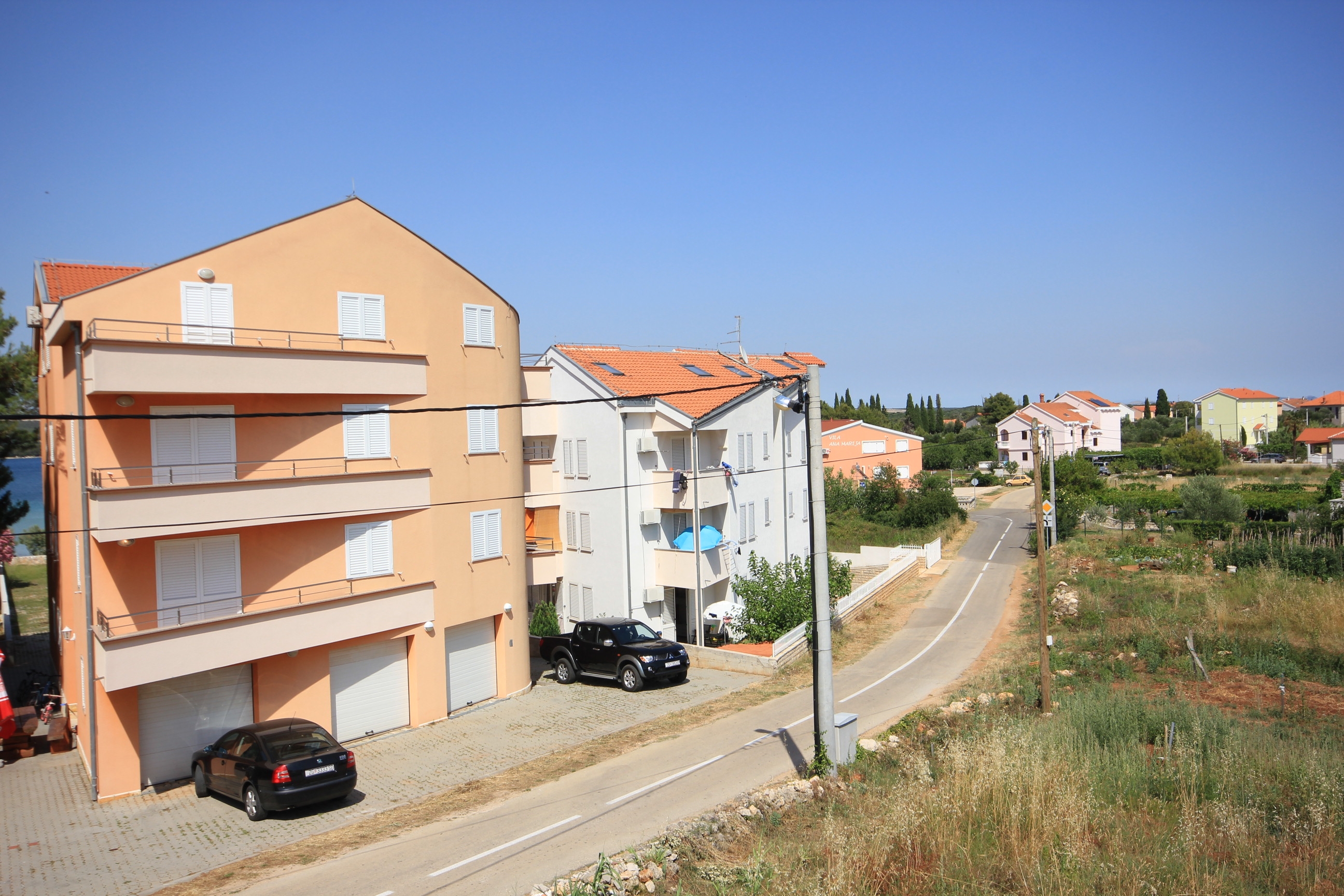 One bedroom apartment with terrace Pašman  A-a
