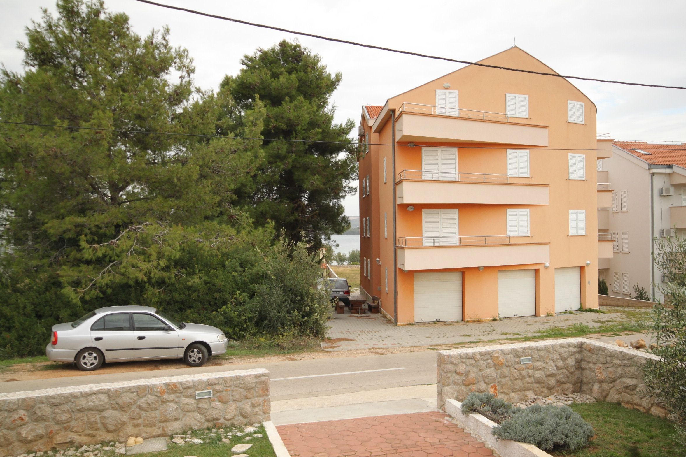 Two bedroom apartment with terrace Pašman  A-c