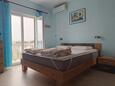 Спальня Pašman, Спальня в размещении типа studio-apartment, доступный кондиционер и WiFi.