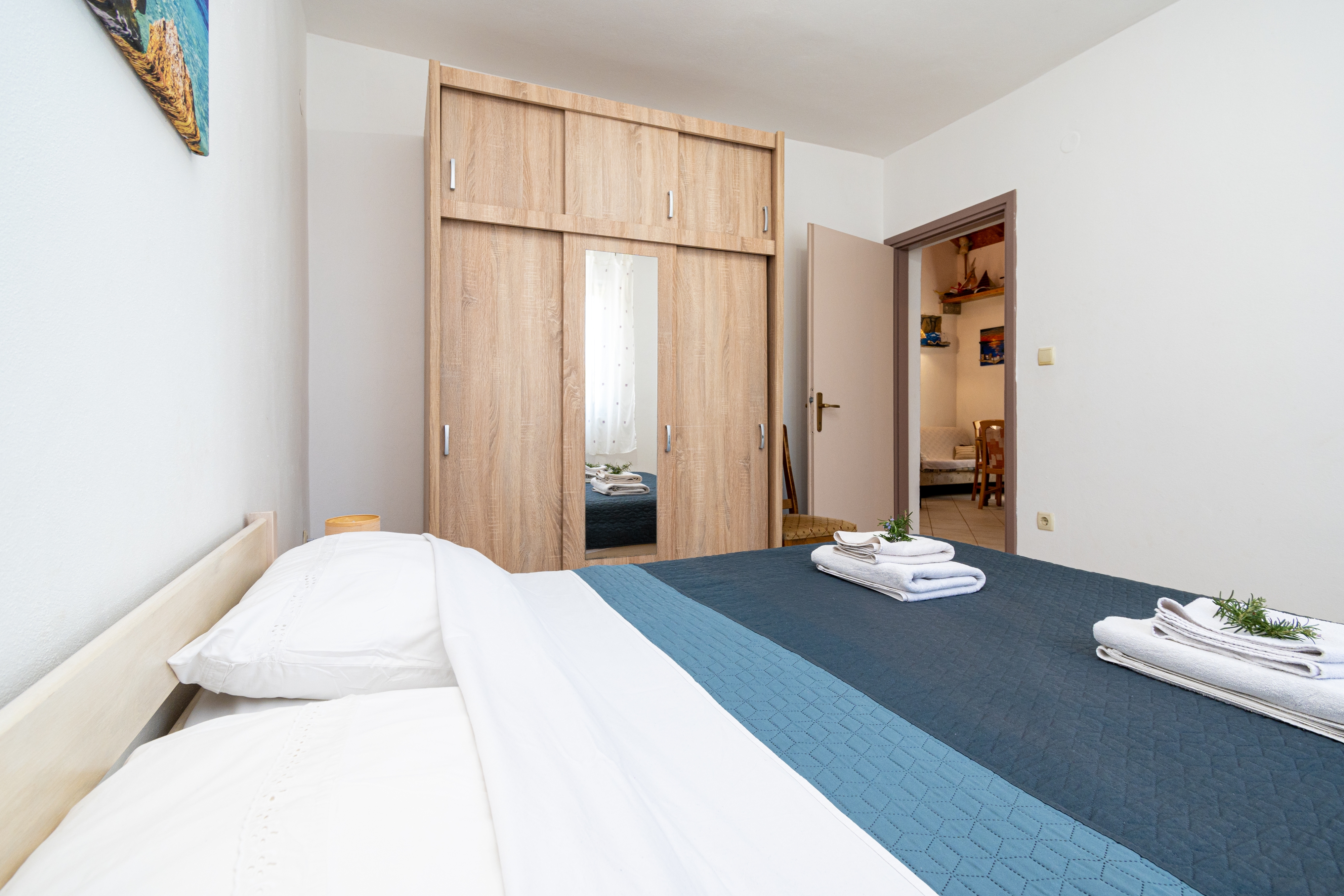 Three bedroom house with terrace and sea view Cove Soline, Pašman  K